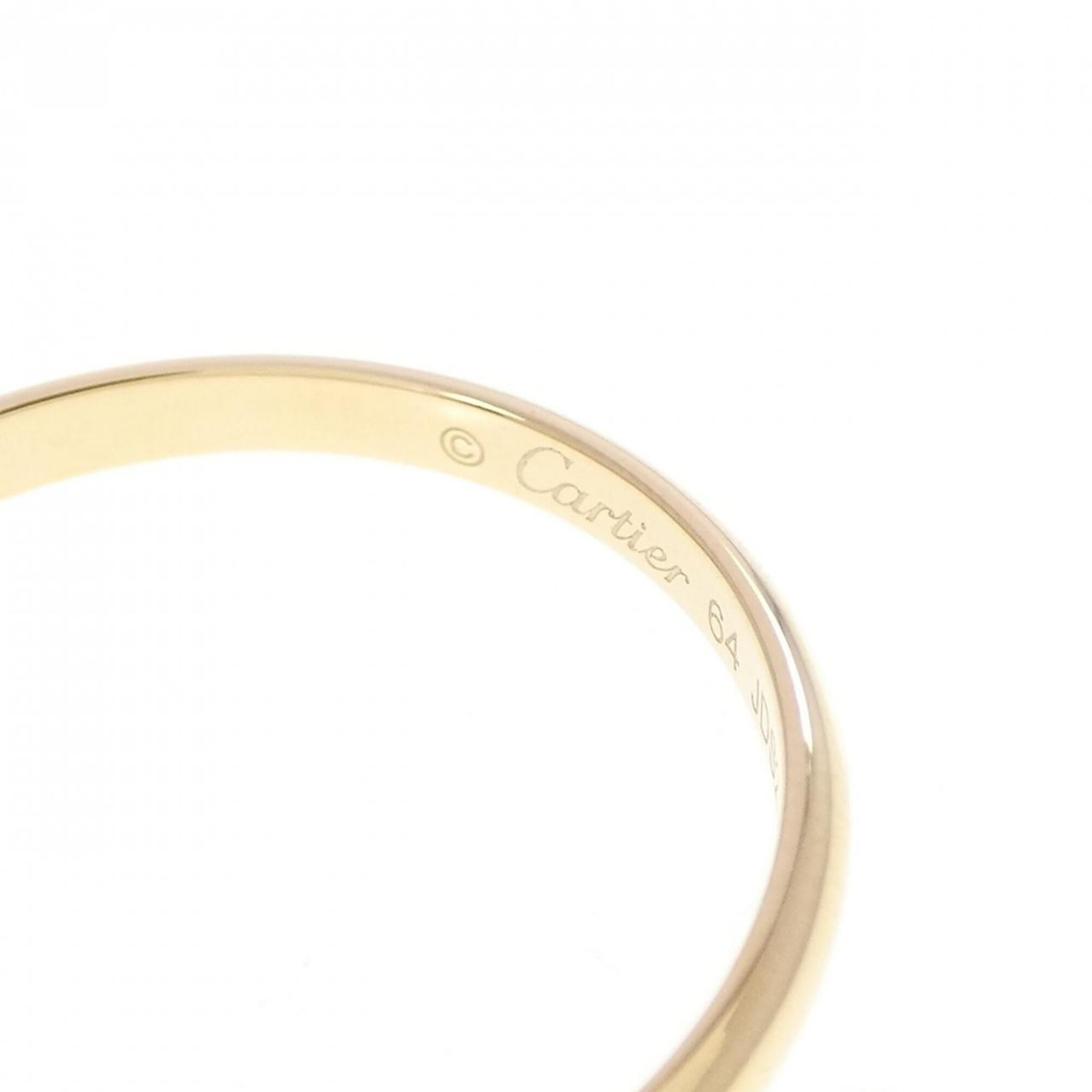 Cartier Yellow Gold (18K) Band Ring (Pre-Owned)
