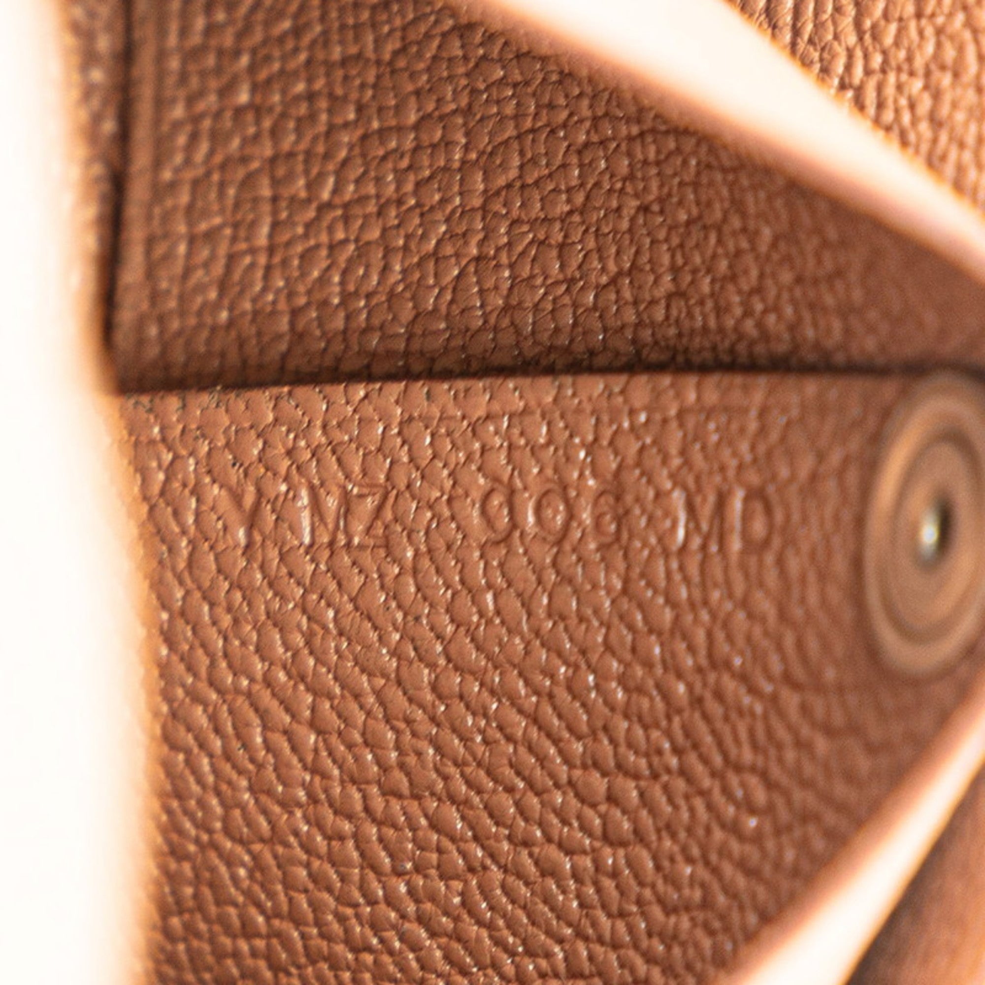 Hermes Bastia Brown Epsom Leather Coin Purse/Coin Case (Pre-Owned)