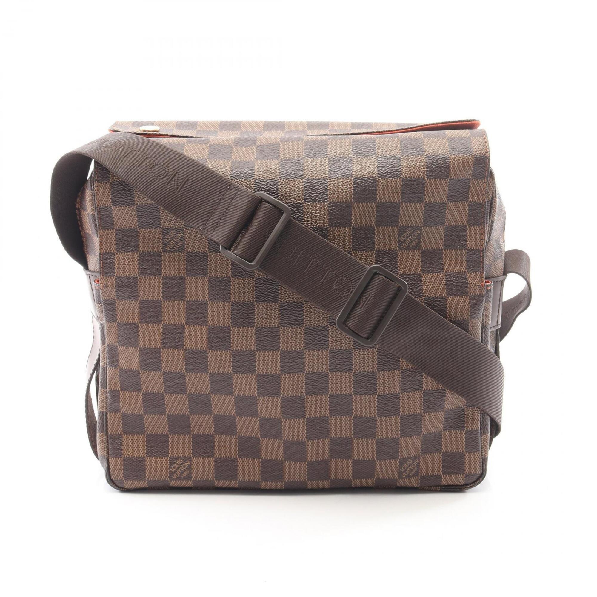 Louis Vuitton Brown Coated Canvas Pvc Leather Handbag Shoulder Bag (Pre-Owned)