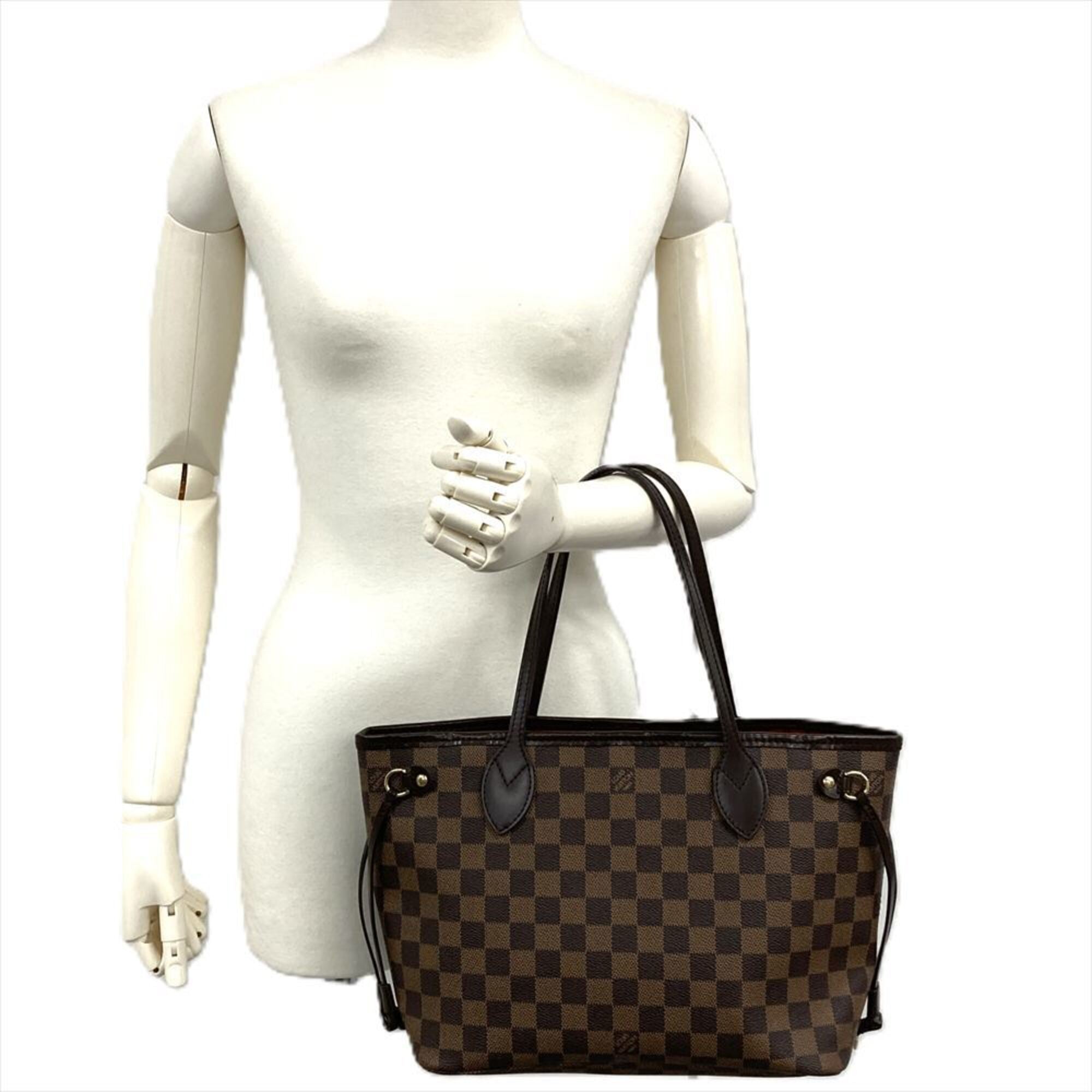 Louis Vuitton Brown Cerise Damier Canvas Ebene Damier Canvas Tote Bag (Pre-Owned)