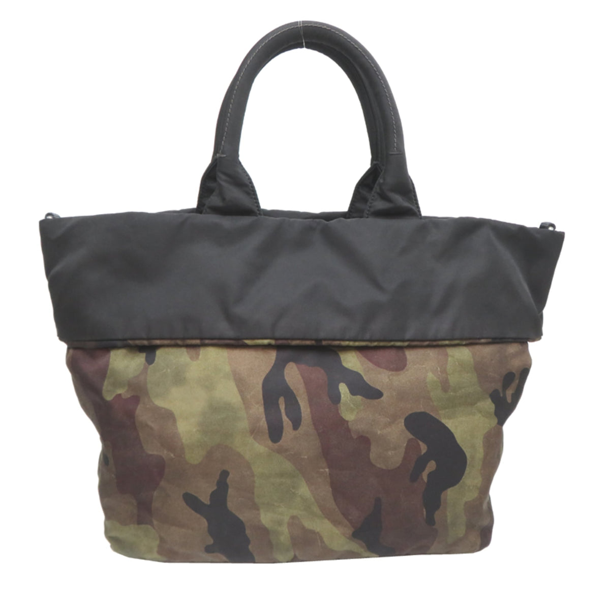 Prada Black Nylon Handbag (Pre-Owned)