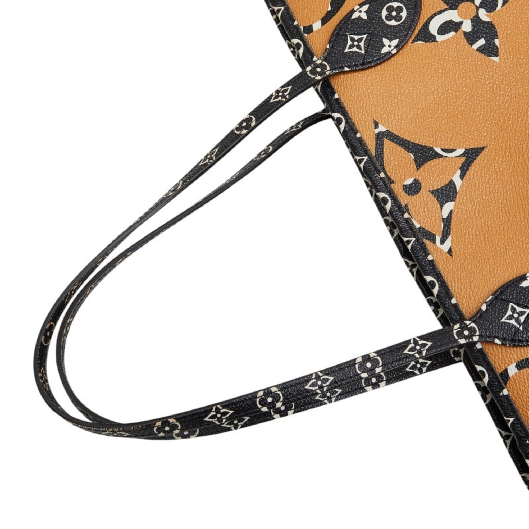 Louis Vuitton Camel Ivory Multi-Color Pvc Leather Pouch Shoulder Bag Tote Bag (Pre-Owned)