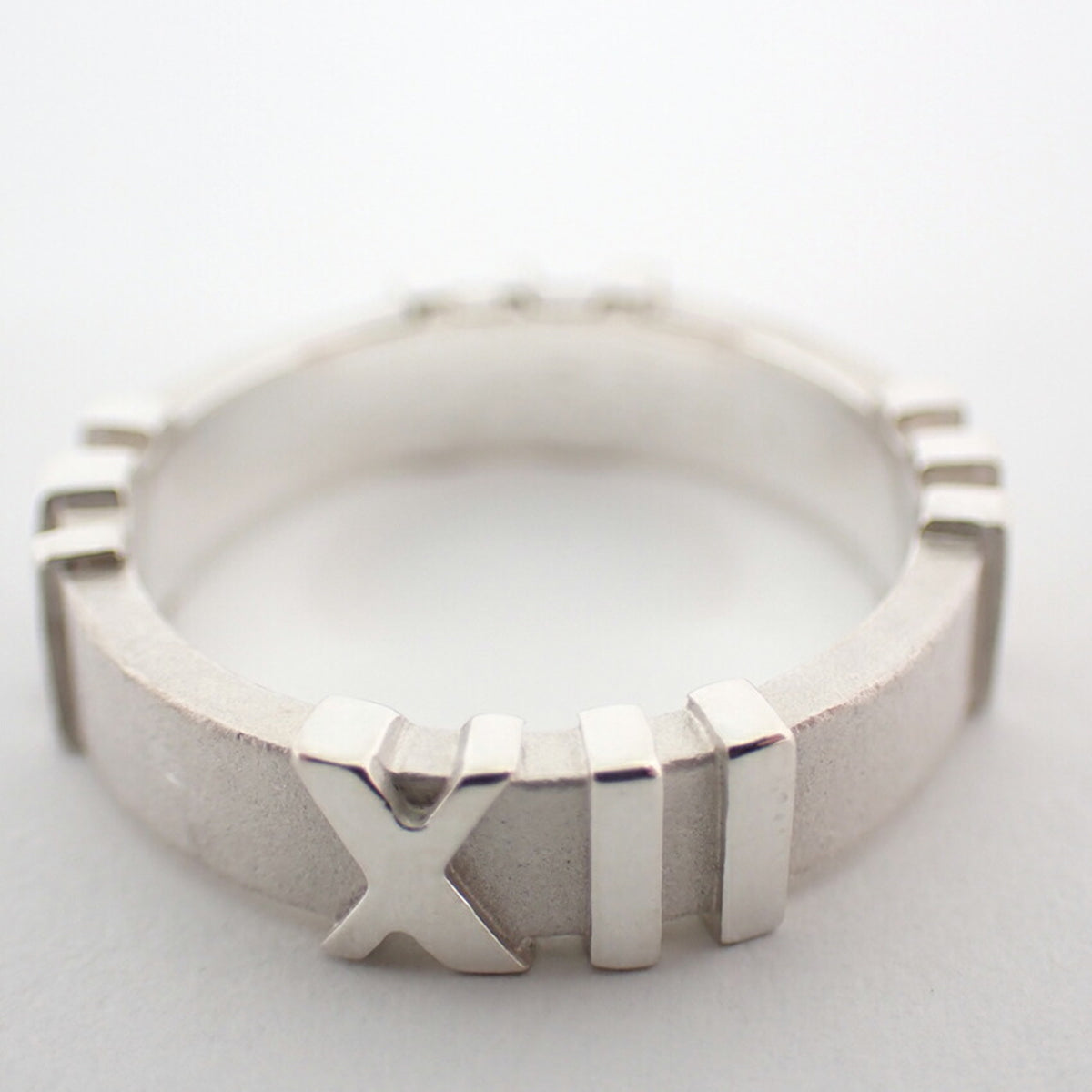 Tiffany Sterling Silver 925 Band Ring (Pre-Owned)