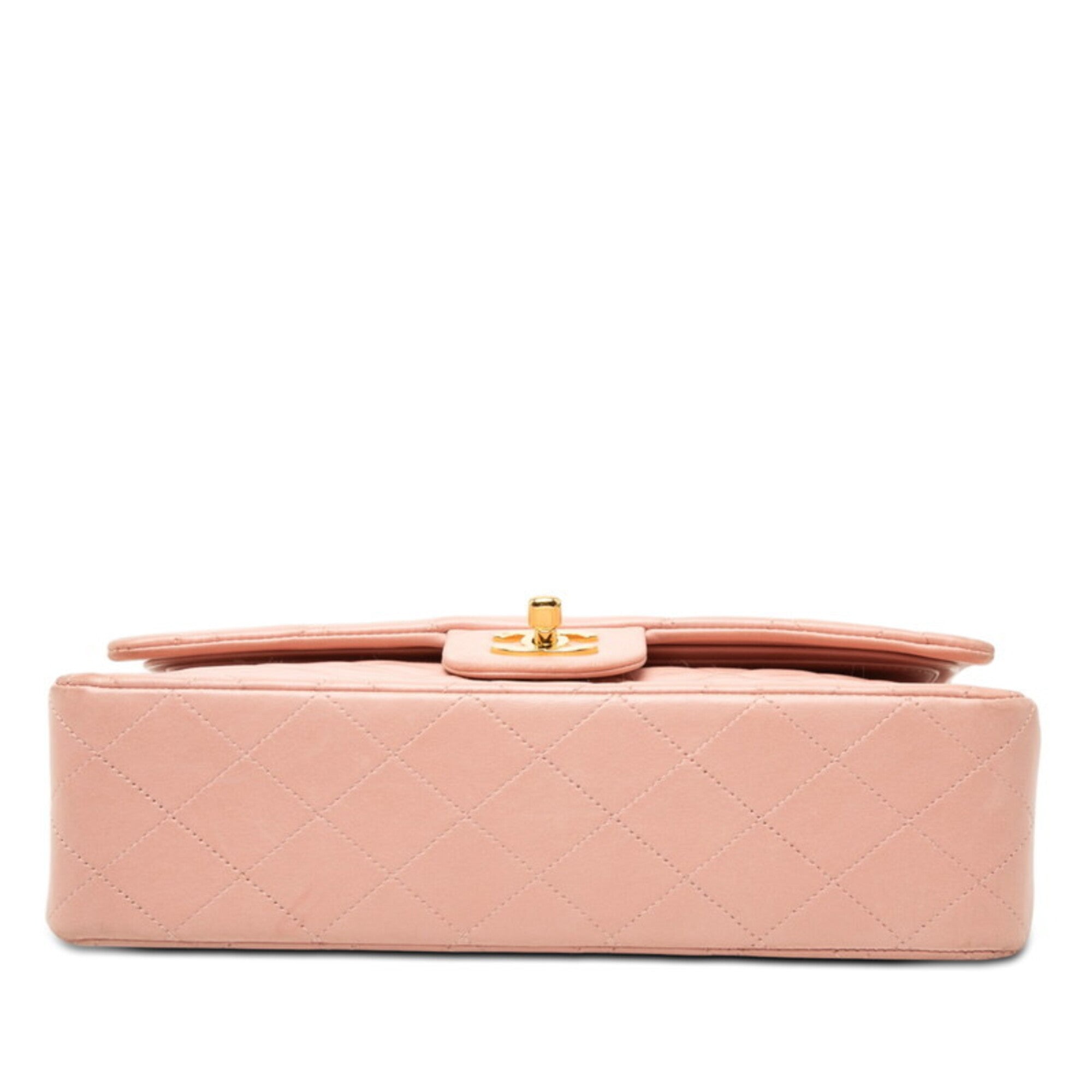 Chanel Pink Leather Shoulder Bag (Pre-Owned)
