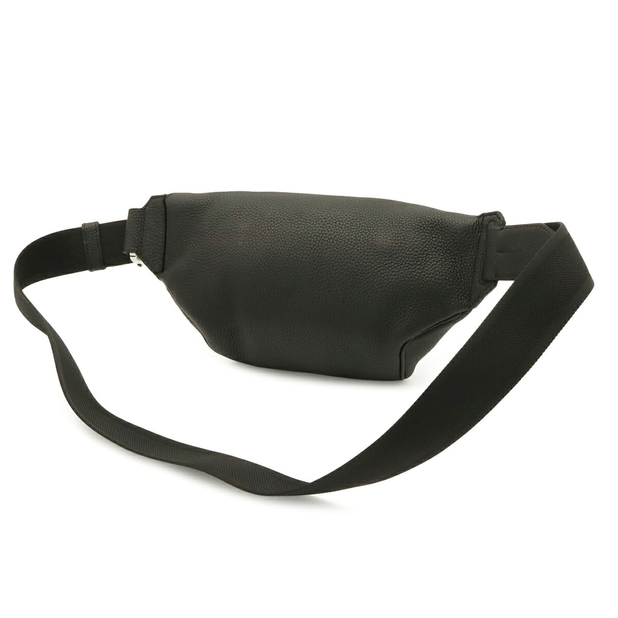 Hermes Black Togo Leather Shoulder Bag Sling Bag (Pre-Owned)