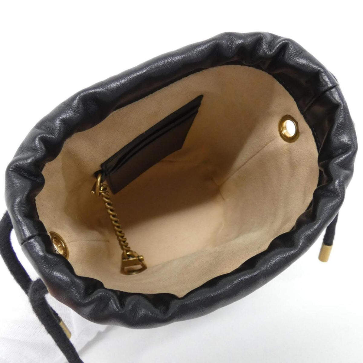 Gucci Black Quilting Leather Shoulder Bag (Pre-Owned)