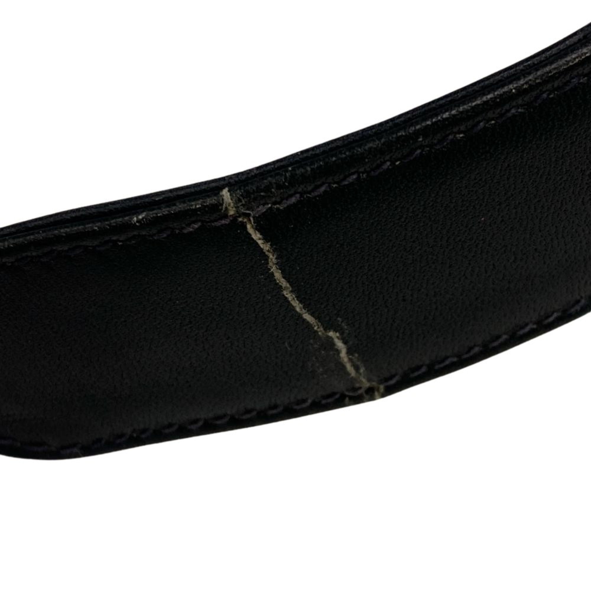 Celine Navy Leather Shoulder Bag (Pre-Owned)