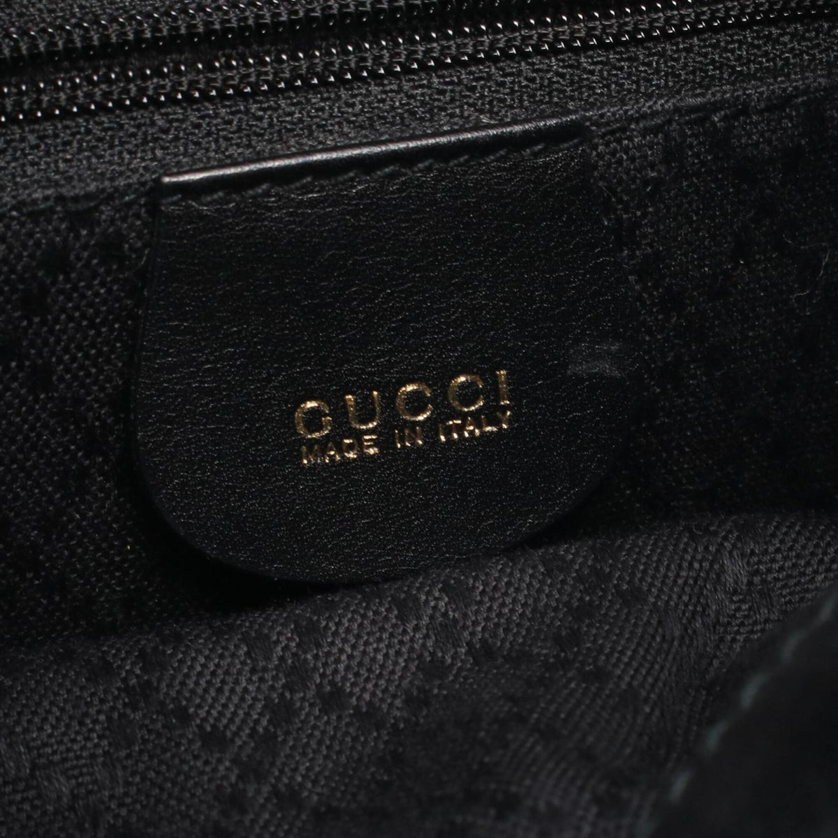 Gucci Black Leather Backpack (Pre-Owned)