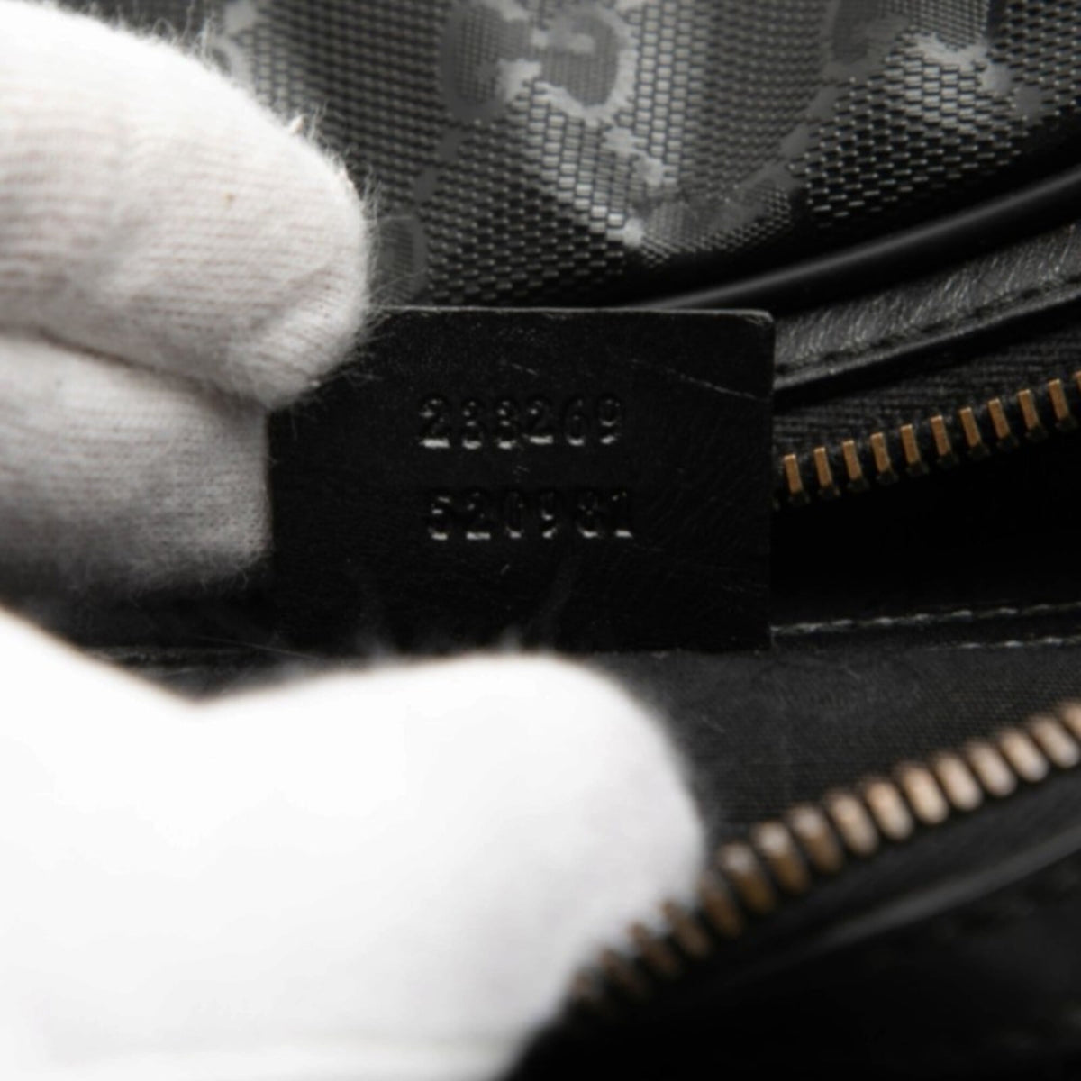 Gucci Black Pvc Fanny Pack (Pre-Owned)