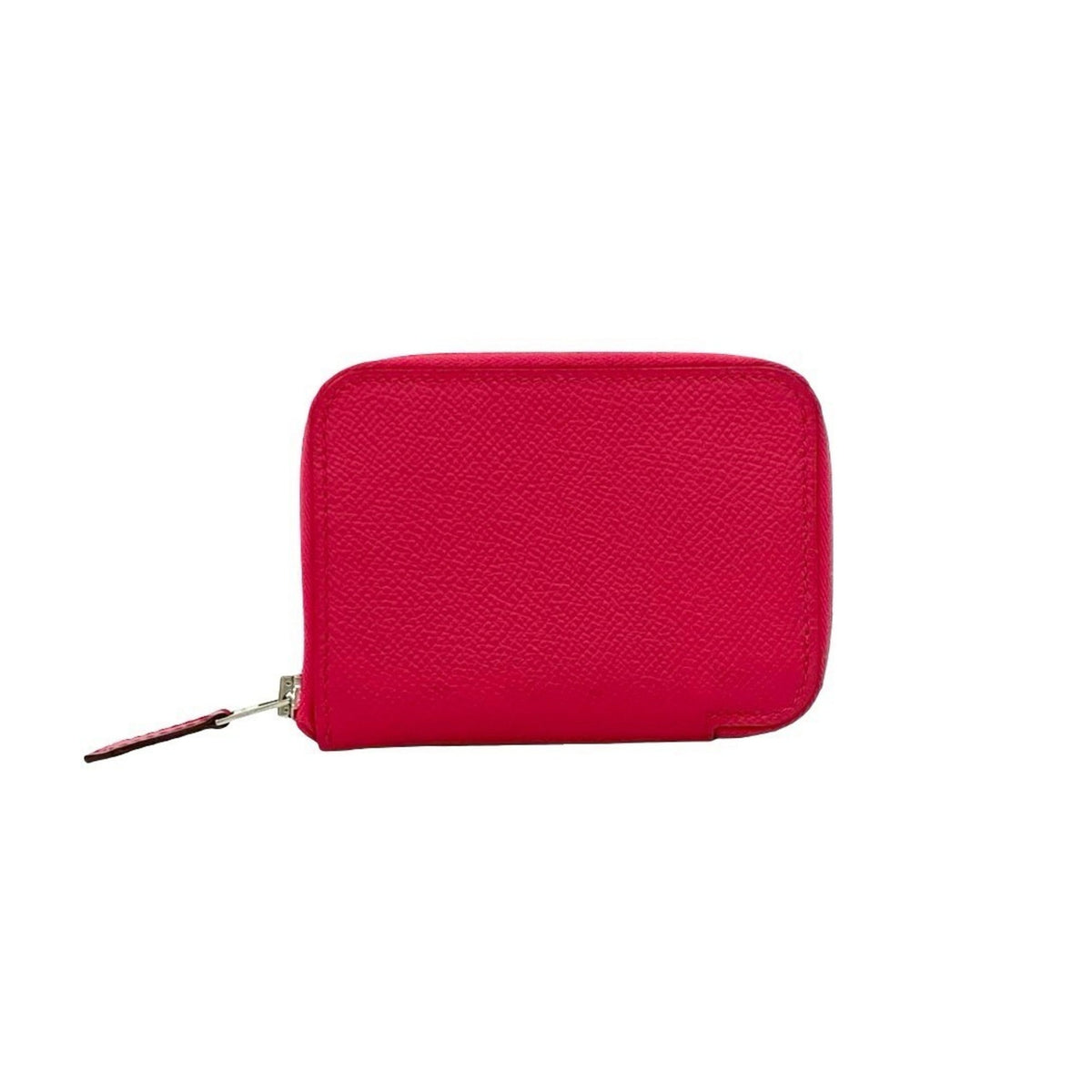 Hermes Pink Leather Coin Purse/Coin Case (Pre-Owned)