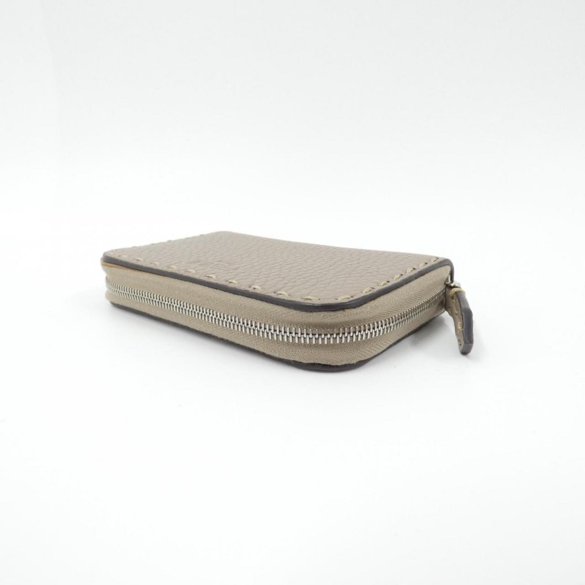 Fendi Leather Coin Purse/Coin Case (Pre-Owned)