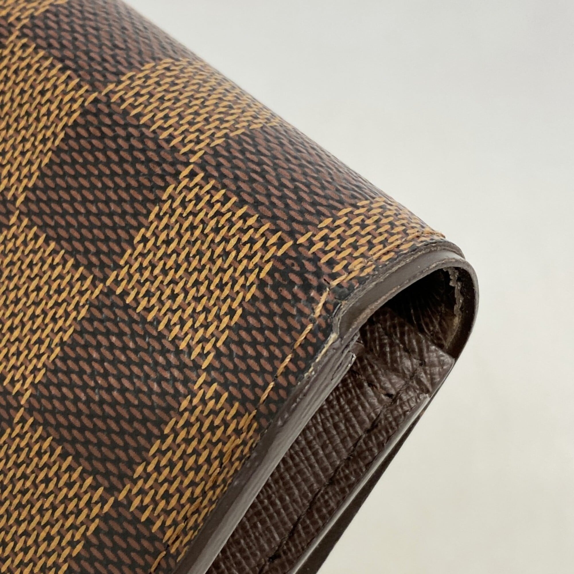 Louis Vuitton Ebene Long Wallet (Bi-Fold) (Pre-Owned)
