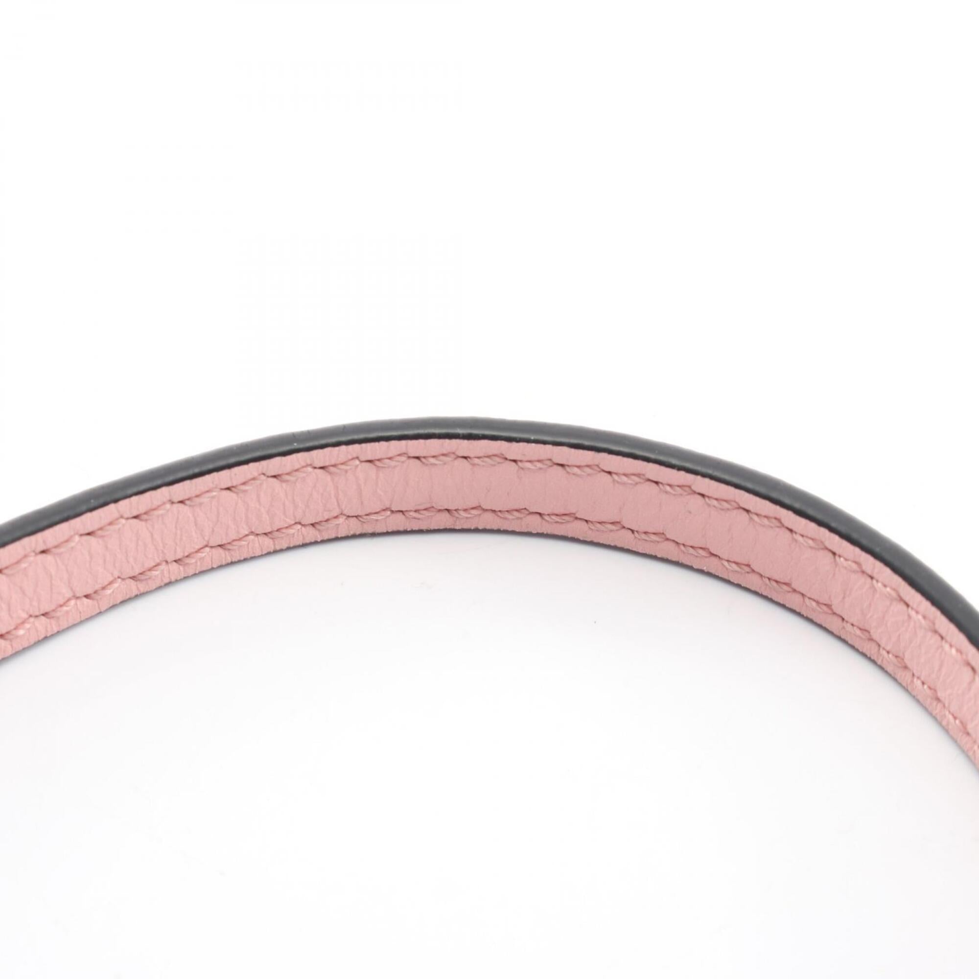 Loewe Pink Leather Handbag Shoulder Bag (Pre-Owned)