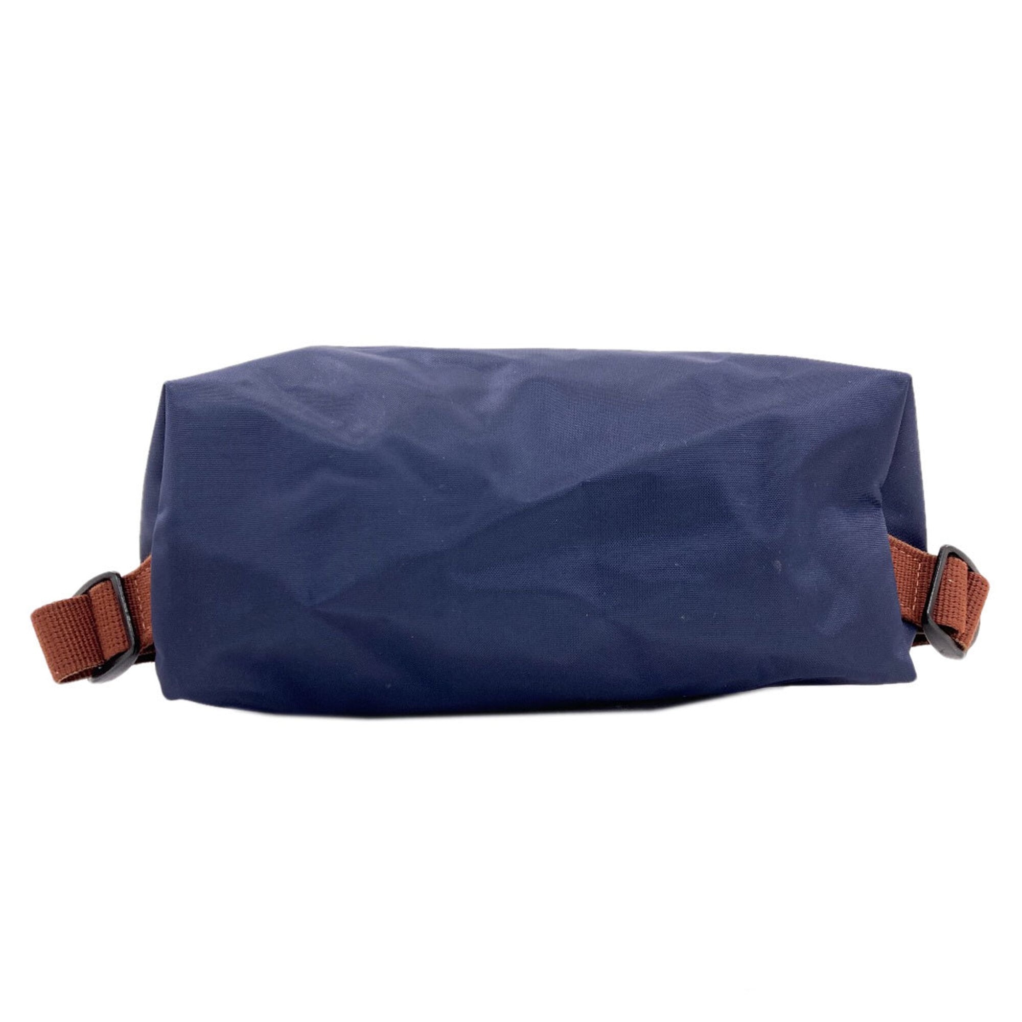Longchamp Navy Nylon Backpack (Pre-Owned)