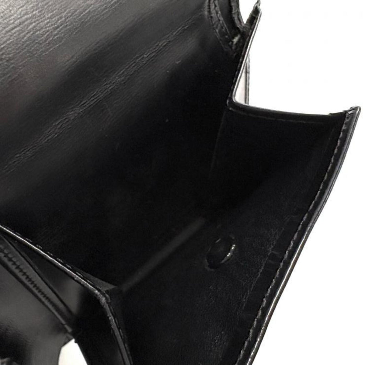 Cartier Black Leather Wallet (Bi-Fold) (Pre-Owned)