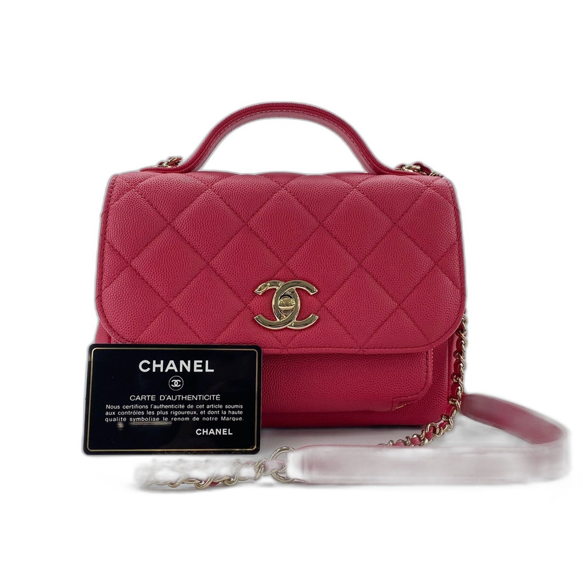 Chanel Red Color Shoulder Bag (Pre-Owned)
