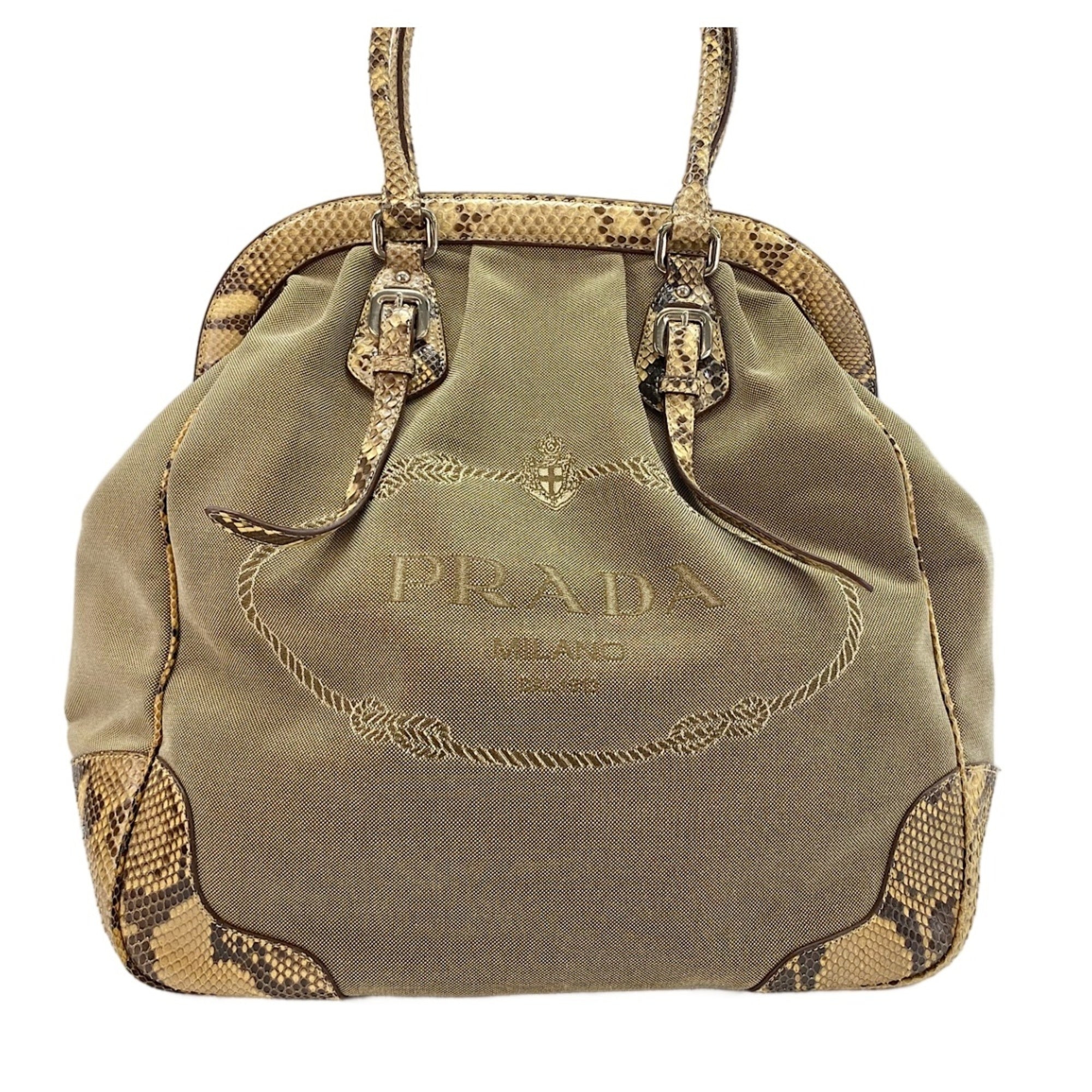 Prada Beige Handbag (Pre-Owned)