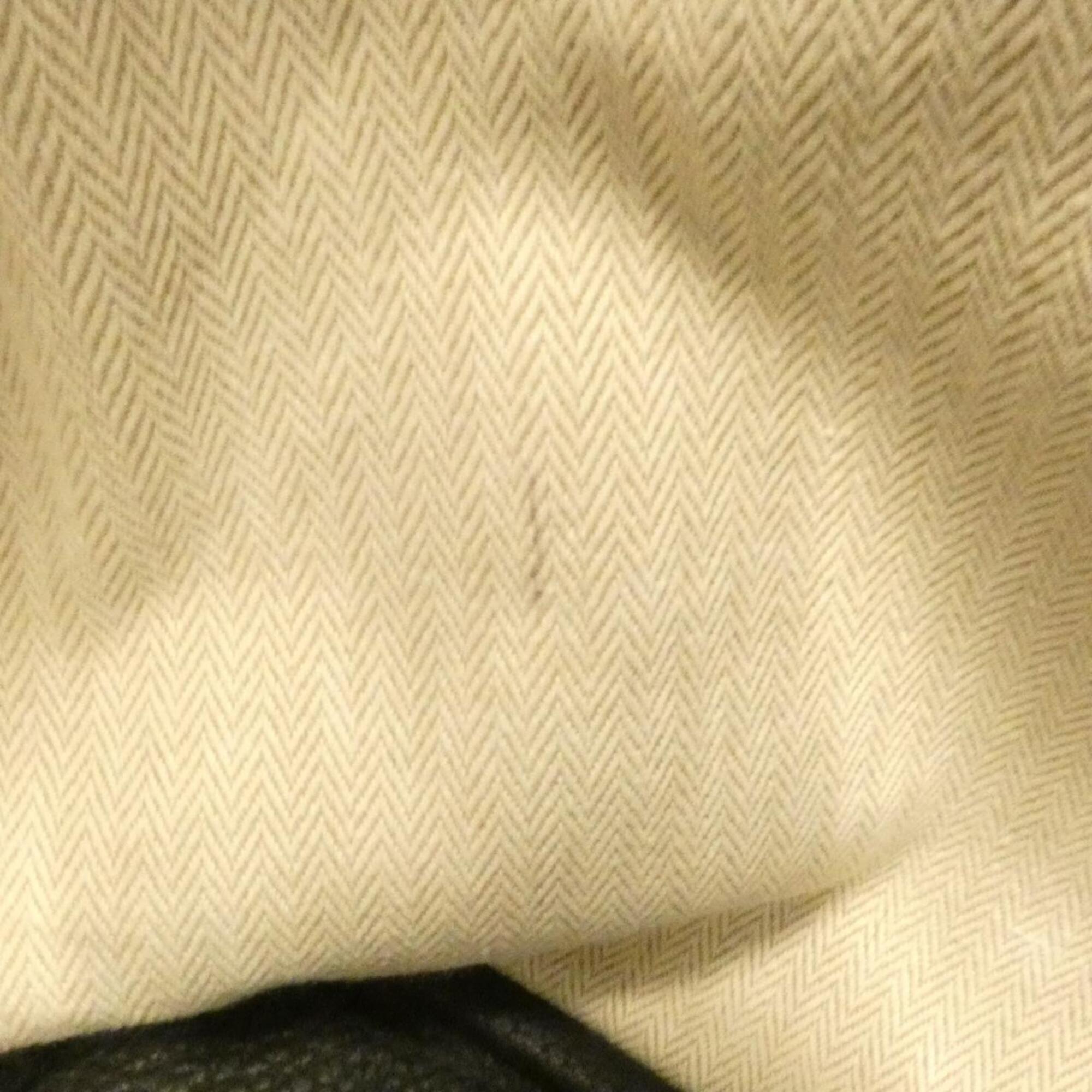 Hermes Garden Black Negonda Leather Handbag (Pre-Owned)