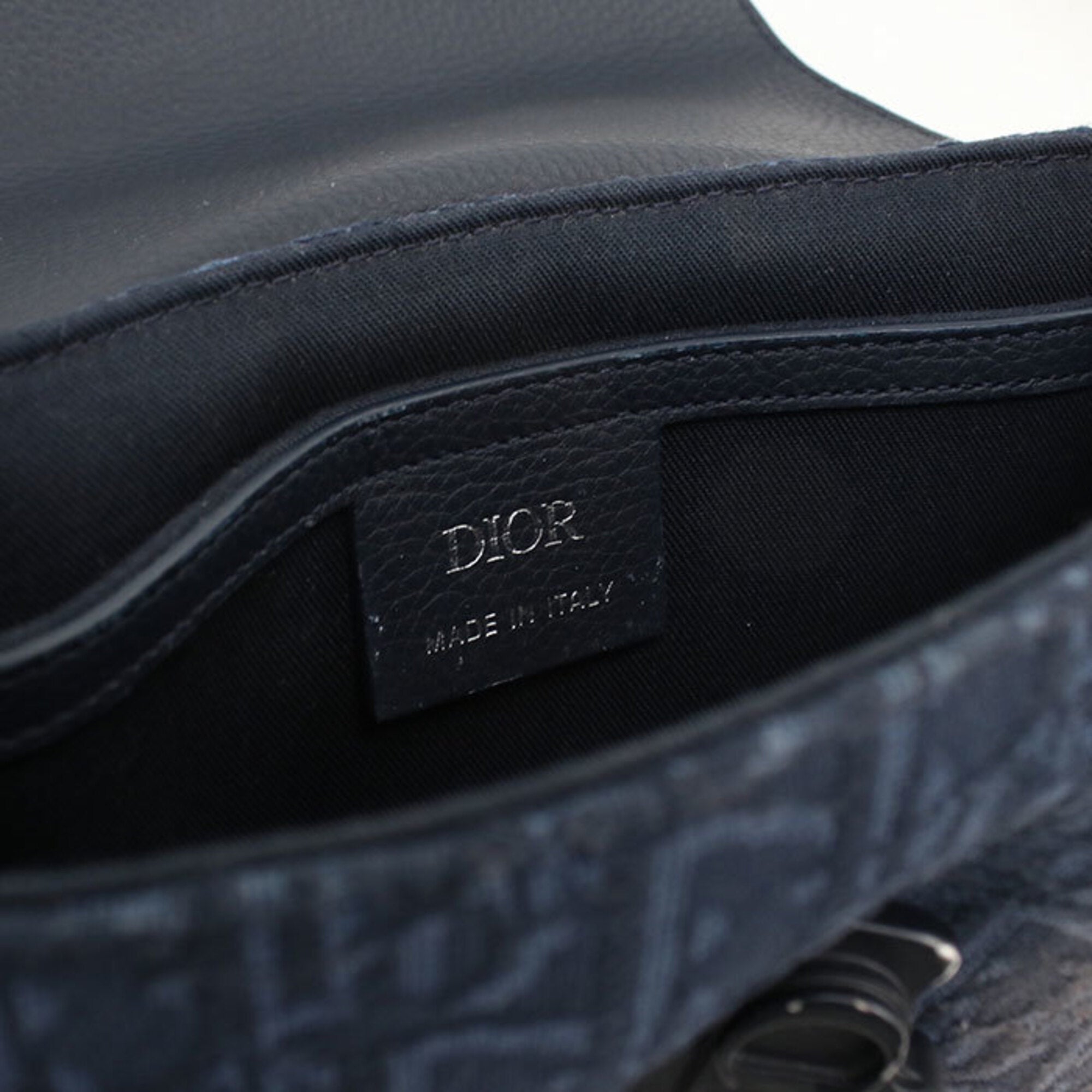Christian Dior Navy Shoulder Bag (Pre-Owned)