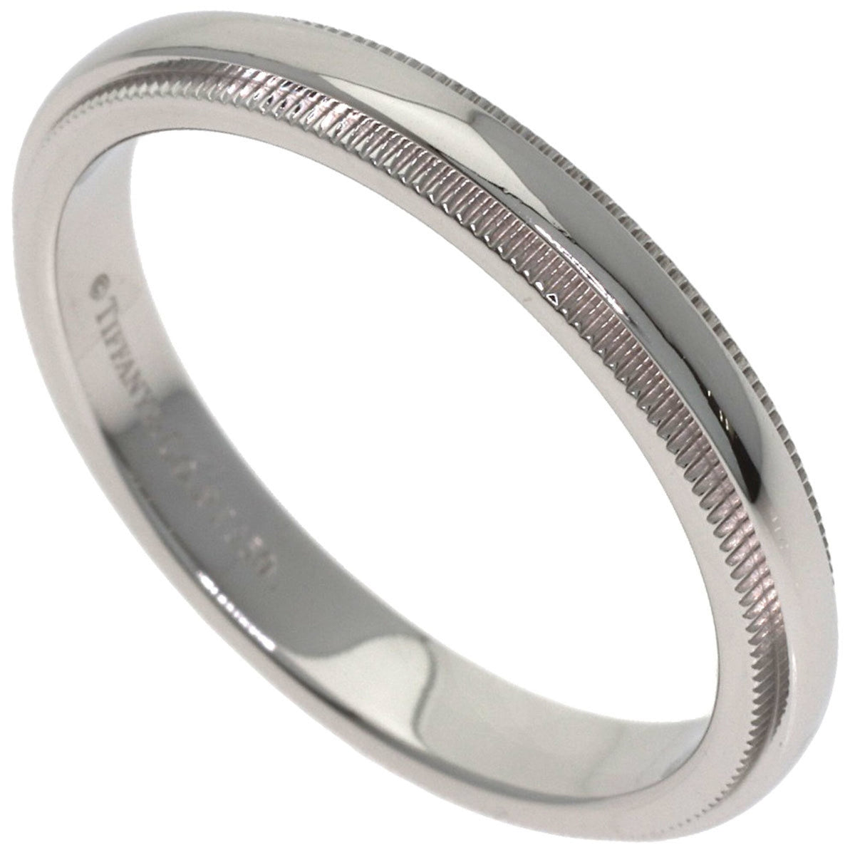 Tiffany Platinum 950 Band Ring (Pre-Owned)