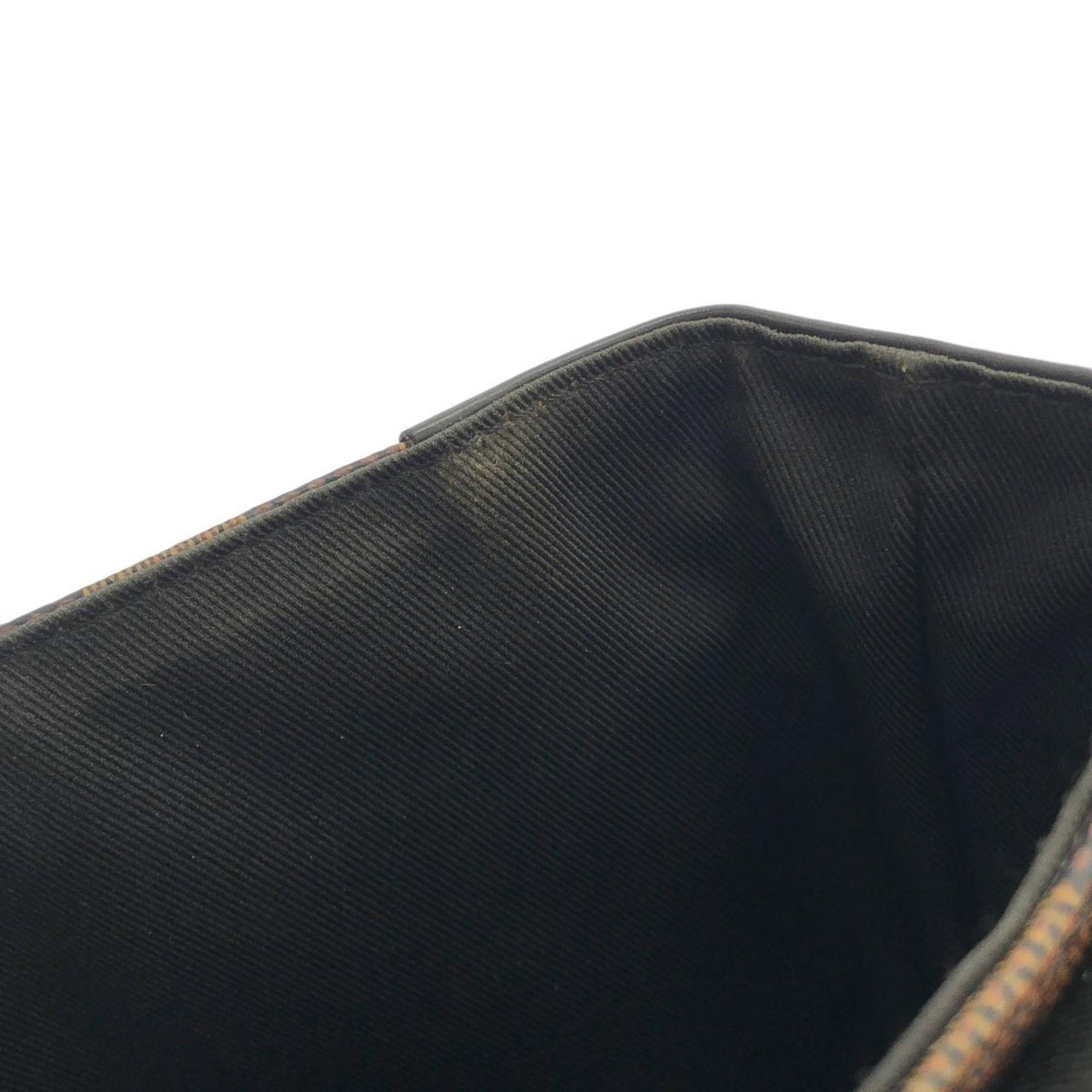 Louis Vuitton Ebene Coated Canvas Shoulder Bag (Pre-Owned)