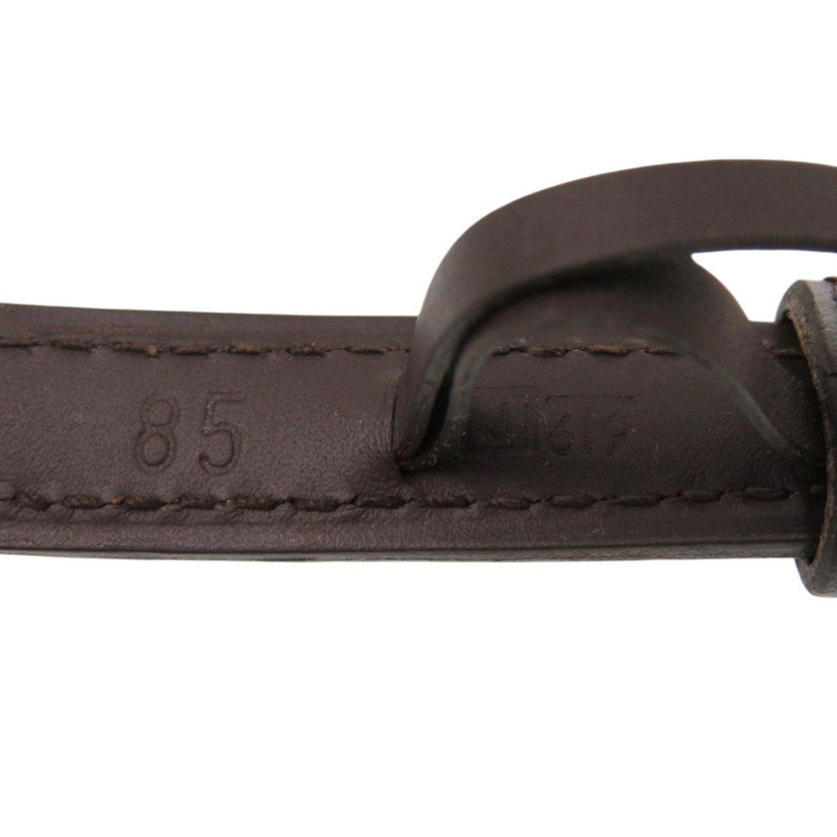 Hermes Brown Taurillon Clemence Leather Leather Fanny Pack Pochette (Pre-Owned)