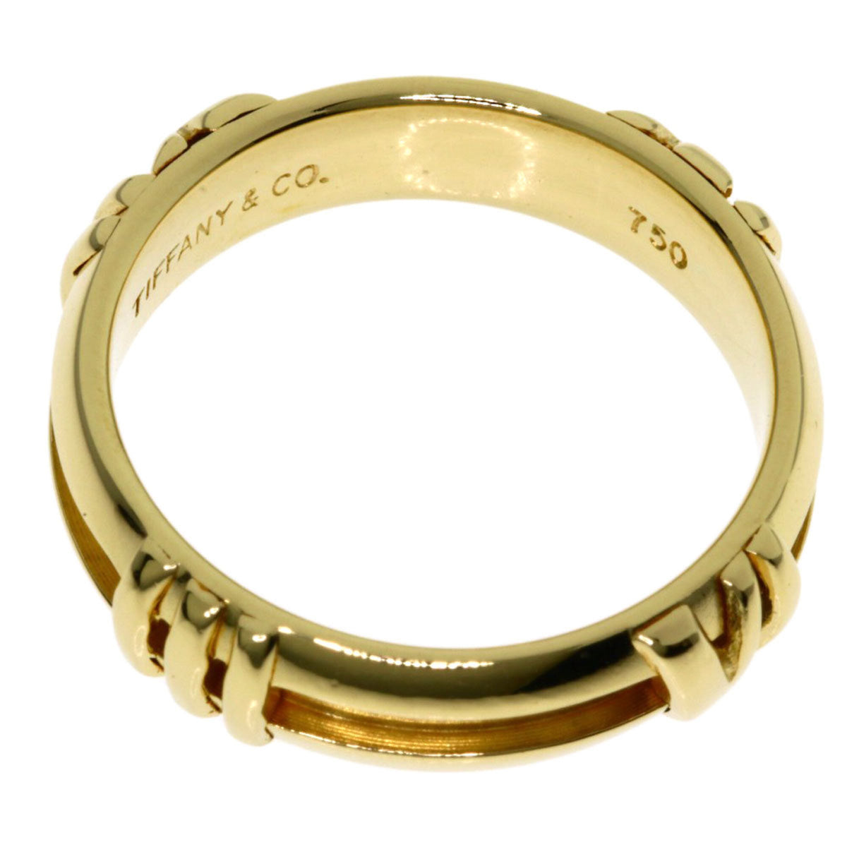 Tiffany Yellow Gold (18K) Band Ring (Pre-Owned)