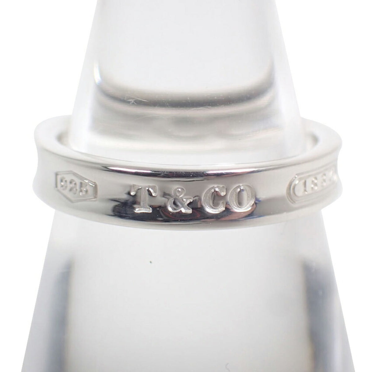 Tiffany Silver Sterling Silver 925 Band Ring (Pre-Owned)