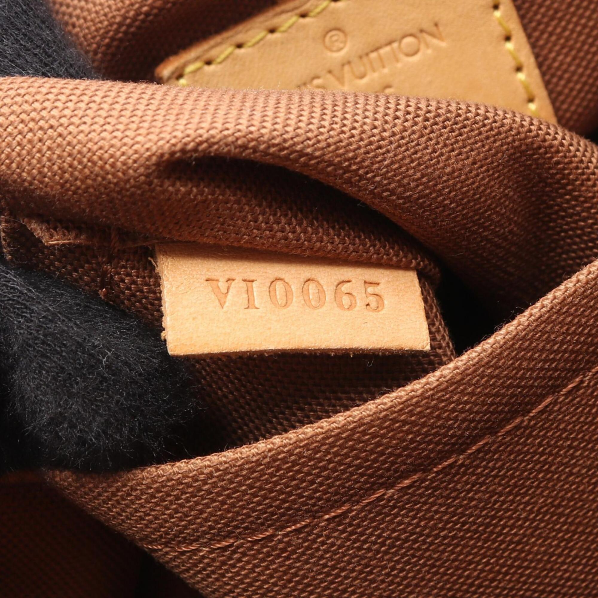 Louis Vuitton Brown Coated Canvas Pvc Leather Monogram Handbag (Pre-Owned)