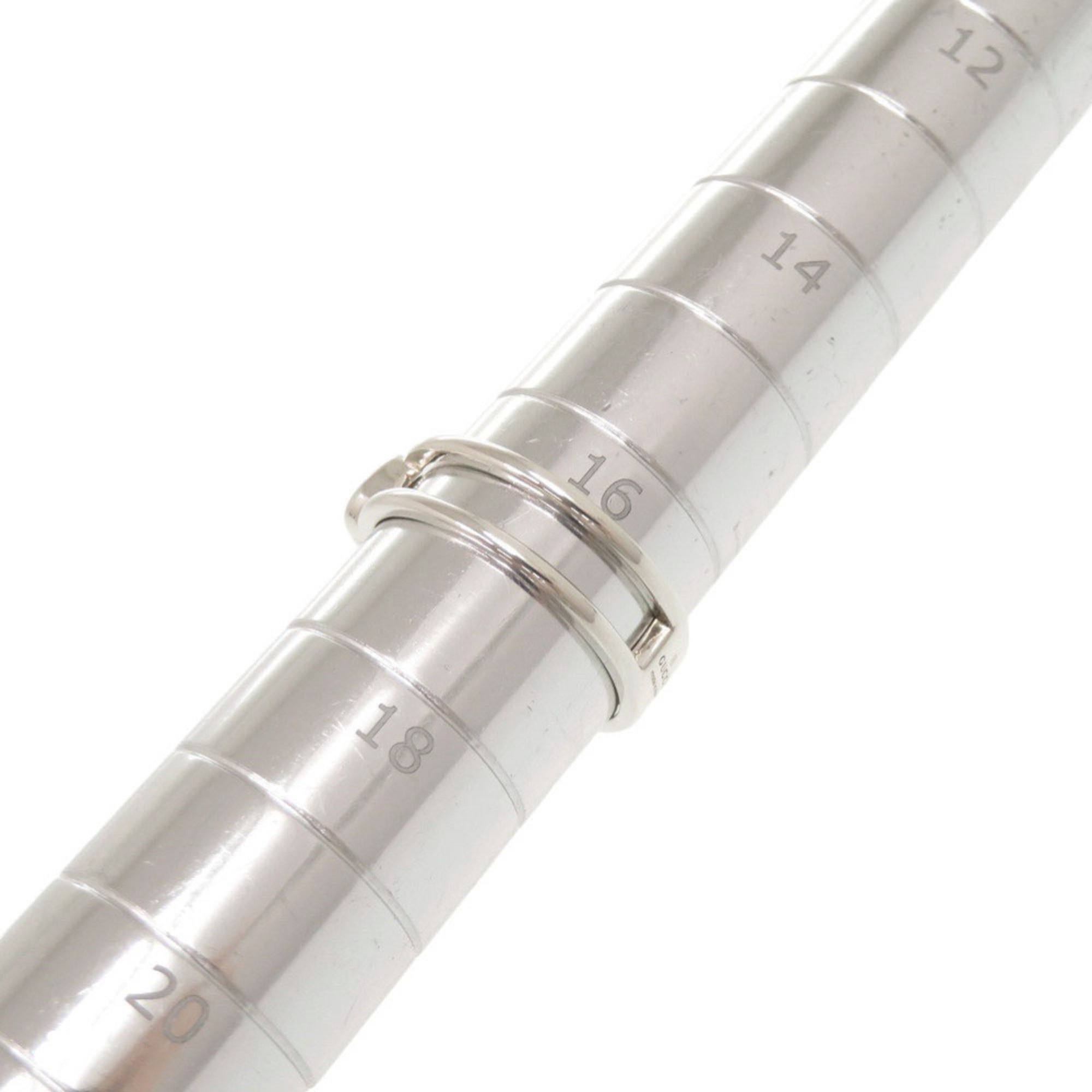 Gucci Silver Silver 925 Band Ring (Pre-Owned)