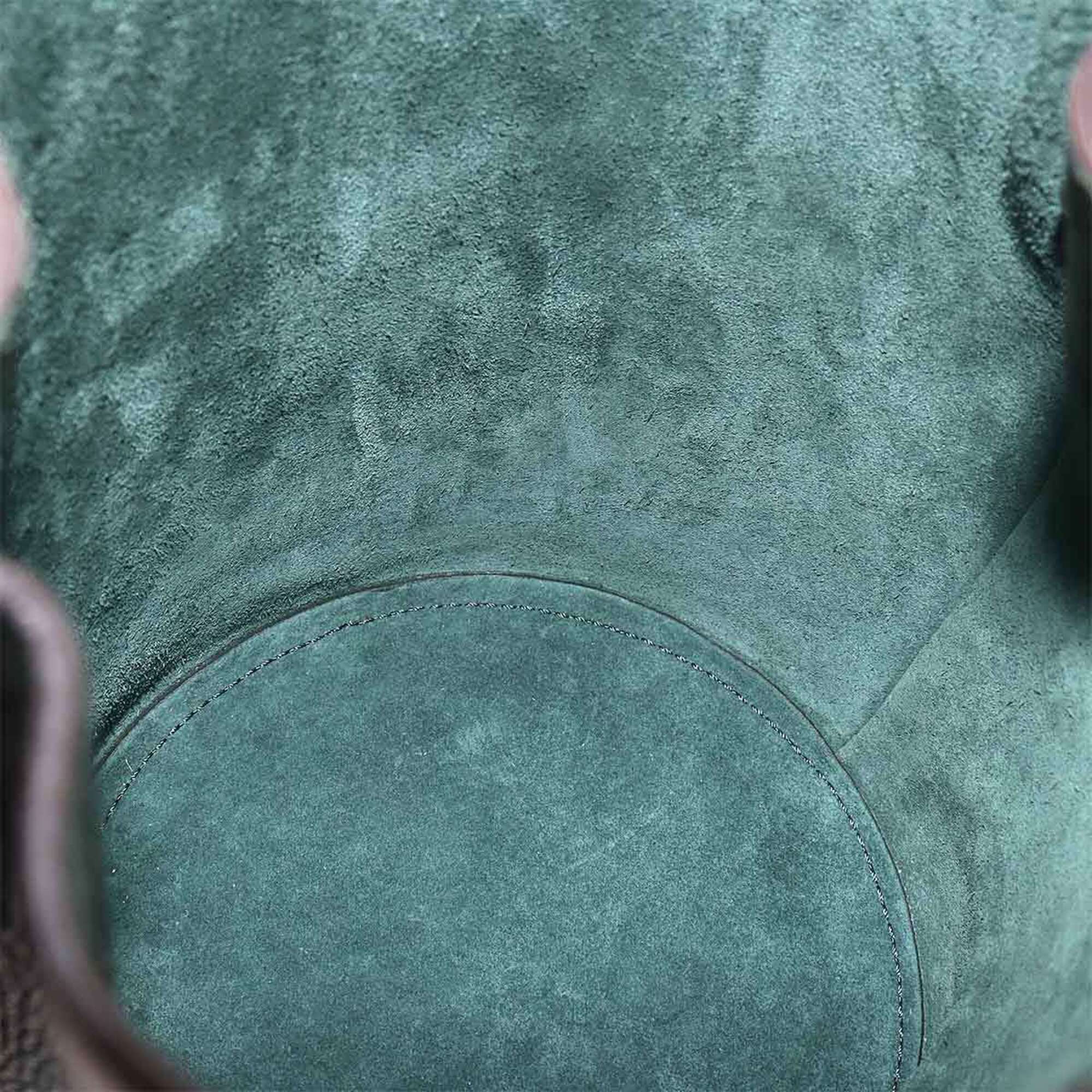 Celine Dark Green Leather Handbag (Pre-Owned)