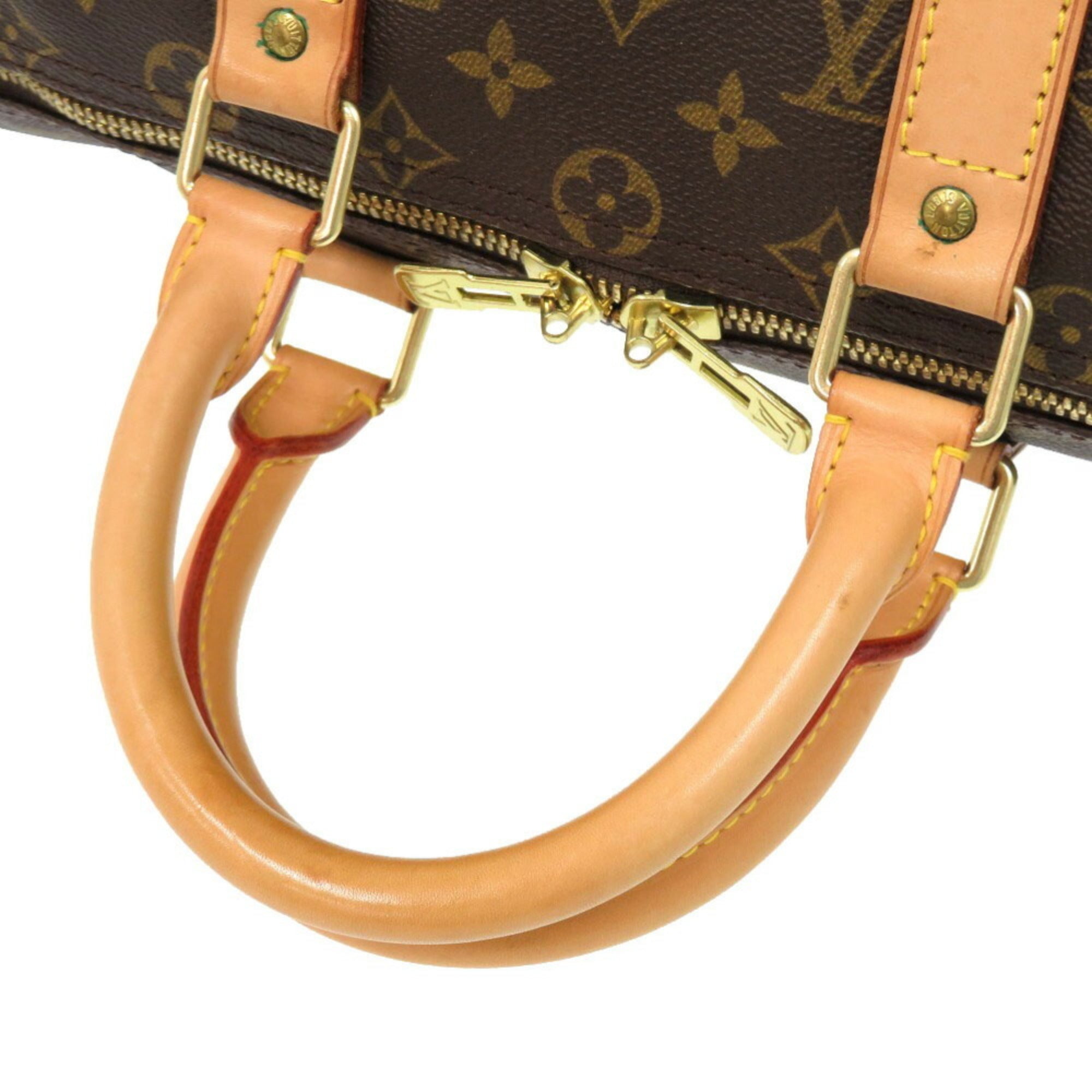 Louis Vuitton Brown Monogram Boston Bag (Pre-Owned)