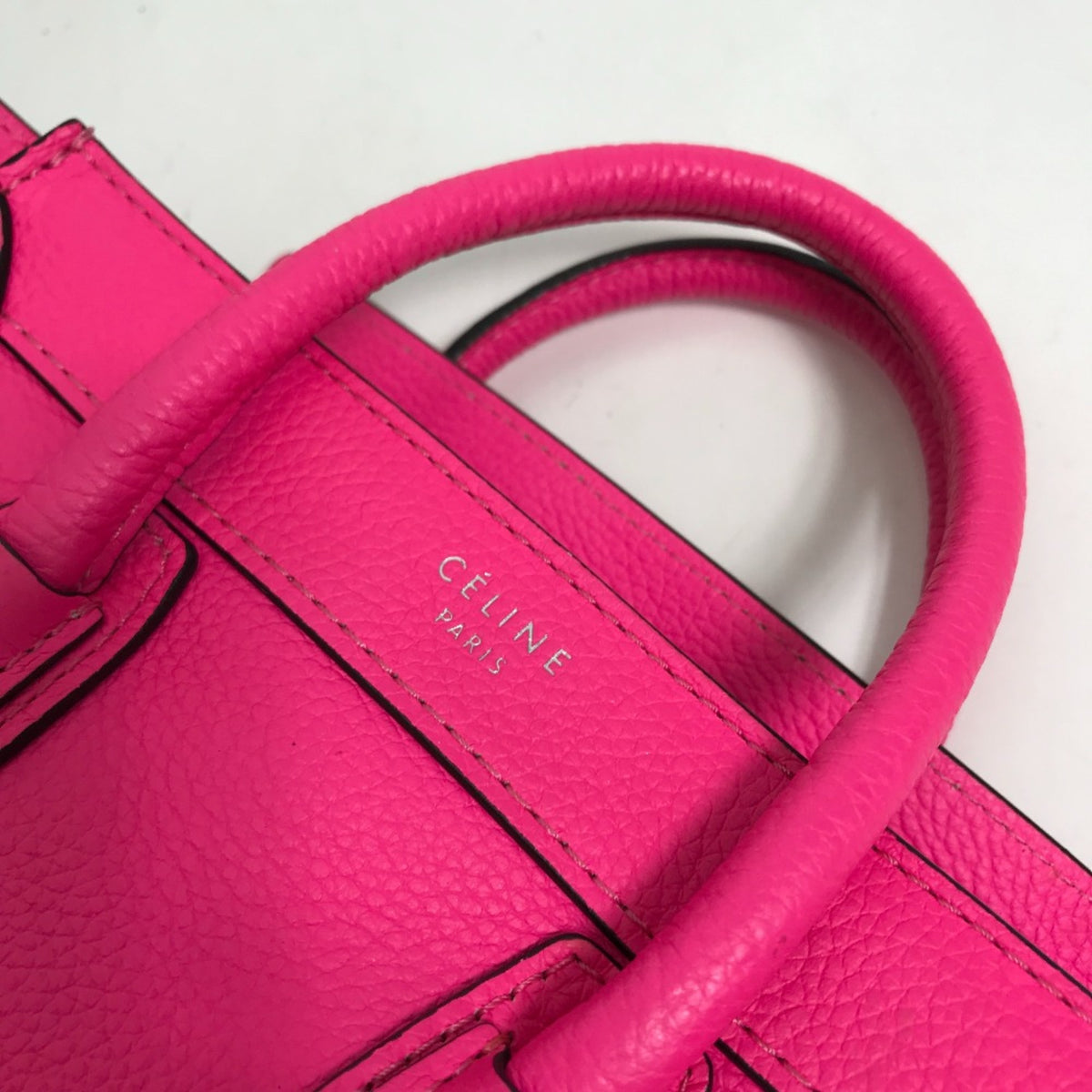 Celine Pink Leather Handbag (Pre-Owned)