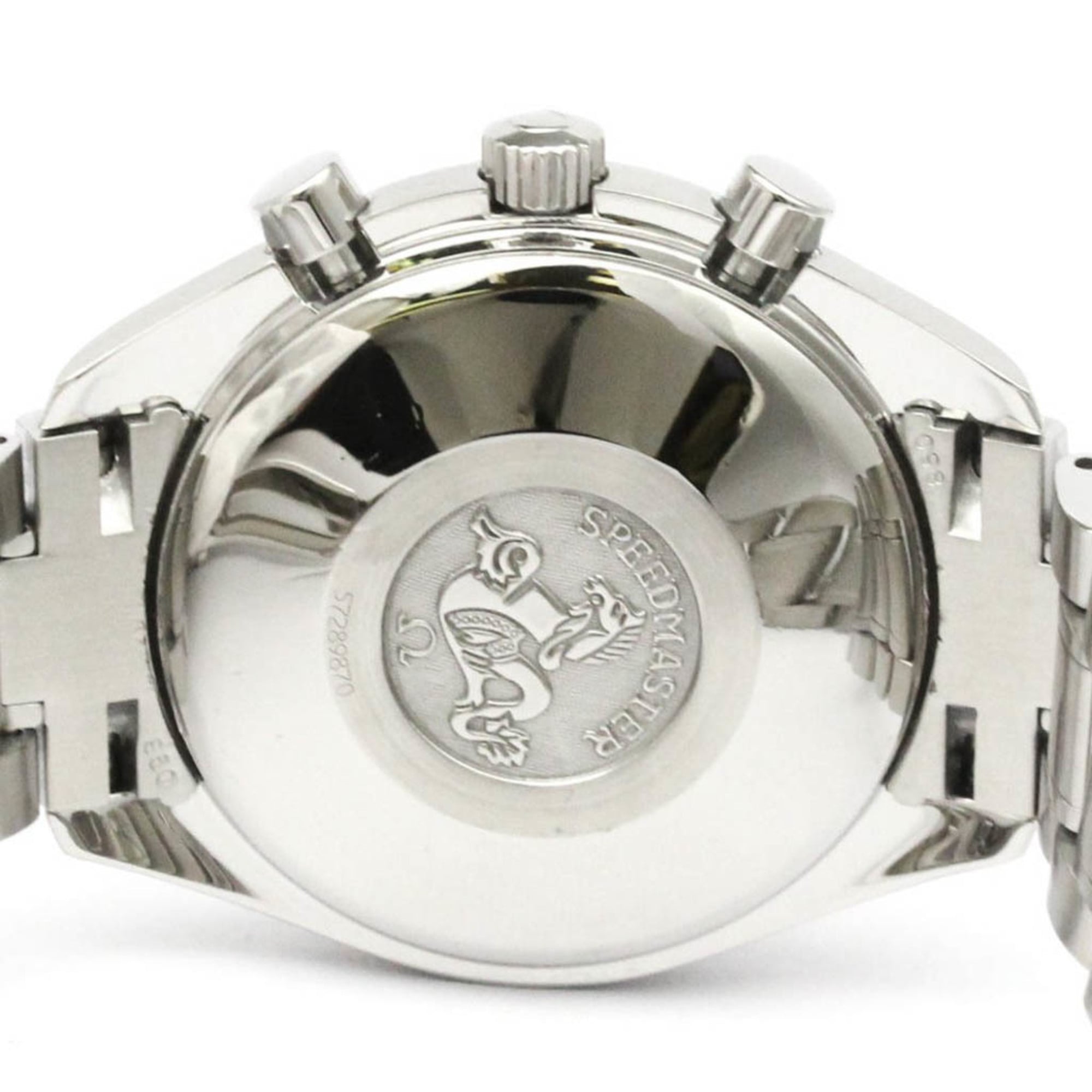 Omega Speedmaster Day-Date Chronograph Automatic Watch Stainless Steel Watch (Pre-Owned)