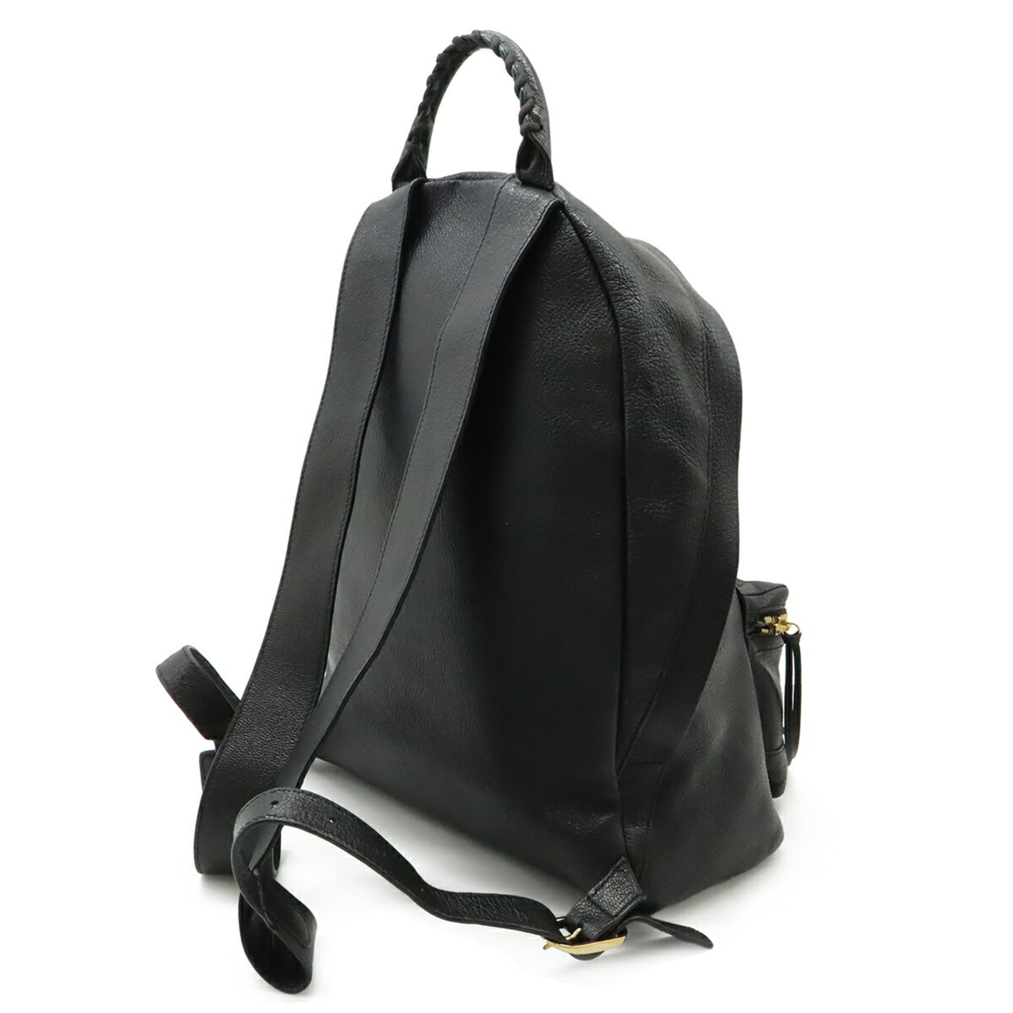 Balenciaga Black Leather Backpack (Pre-Owned)