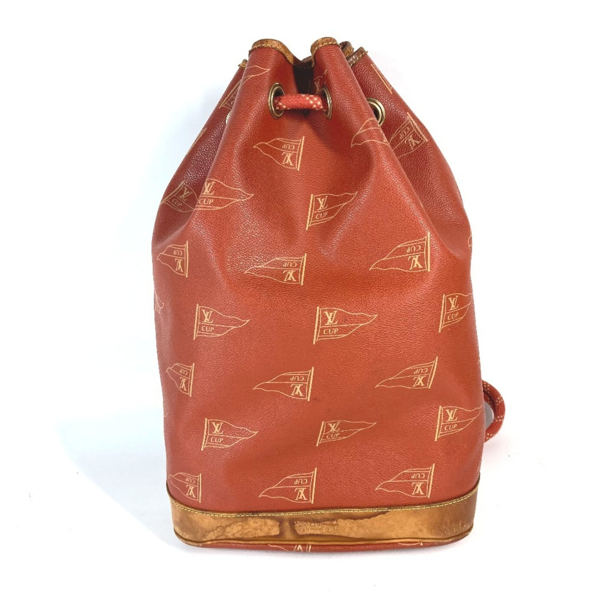 Louis Vuitton Brown Pvc Leather Shoulder Bag (Pre-Owned)