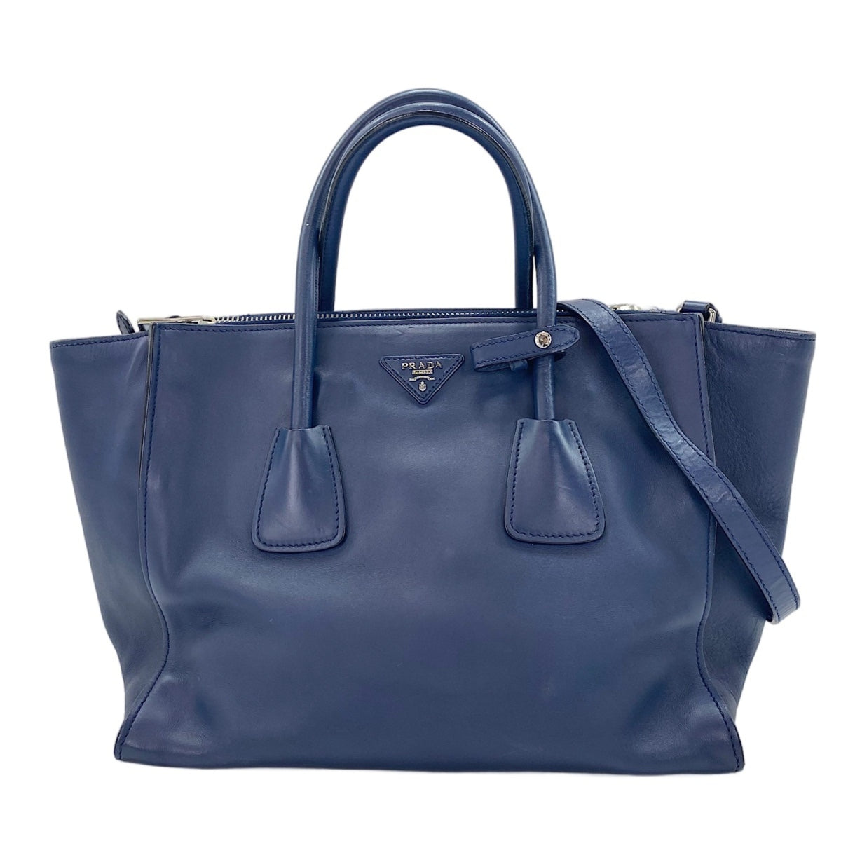 Prada Blue Handbag (Pre-Owned)