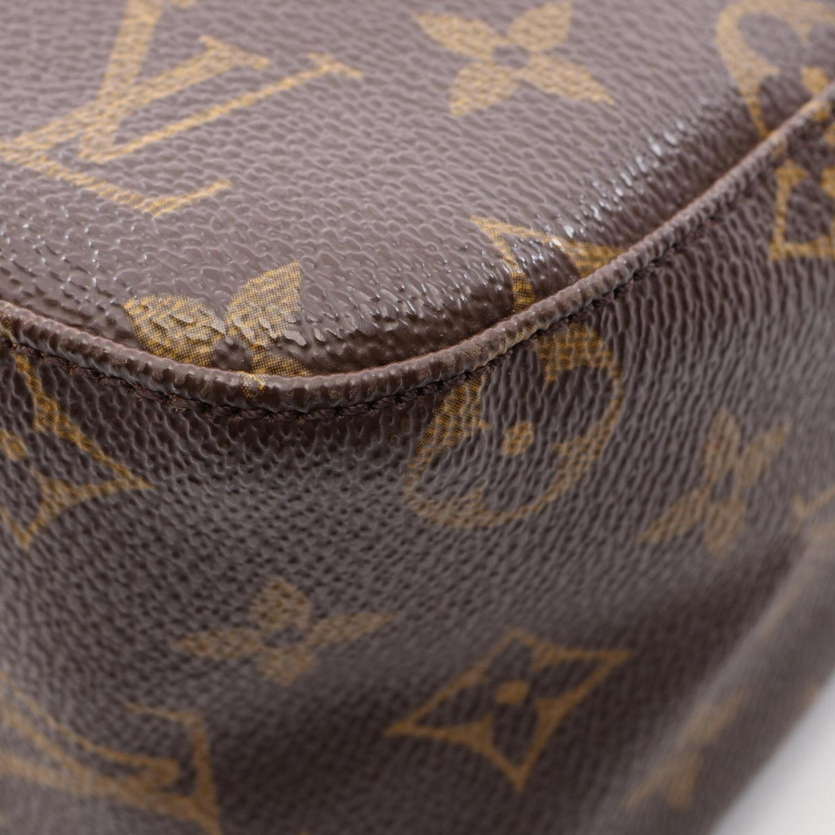 Louis Vuitton Brown Monogram Monogram Leather Handbag Shoulder Bag (Pre-Owned)
