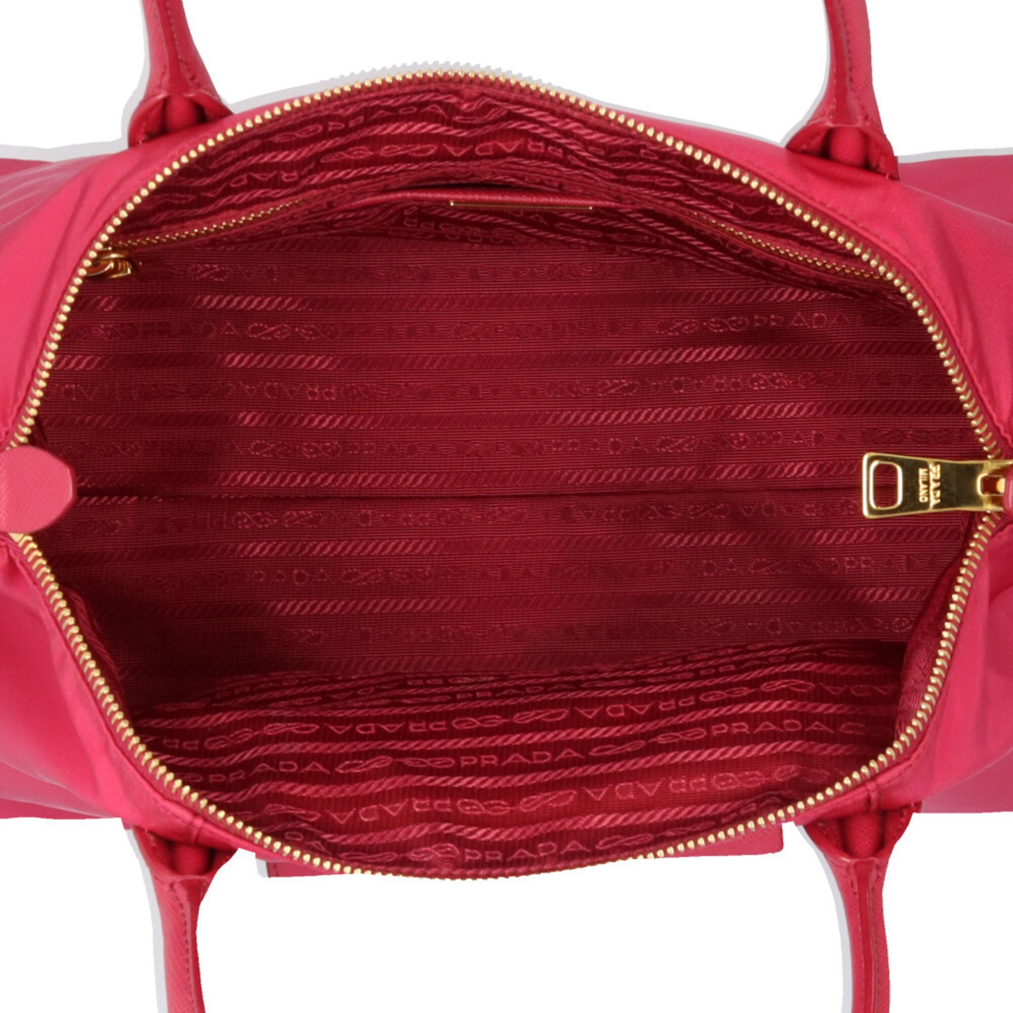 Prada Pink Nylon Shoulder Bag (Pre-Owned)