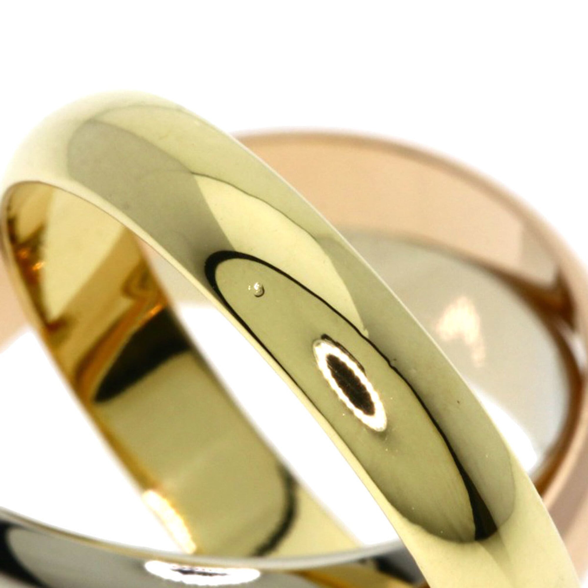 Cartier Yellow Gold (18K) Pink Gold (18K) White Gold (18K) Band Ring (Pre-Owned)