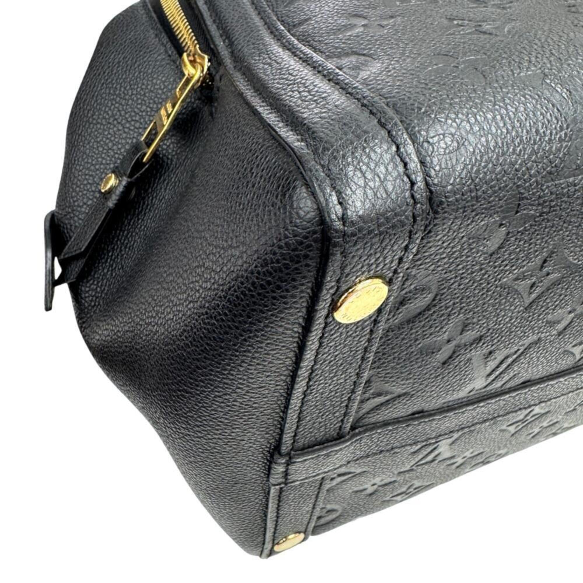 Louis Vuitton Black Noir Monogram Empreinte Handbag (Pre-Owned)