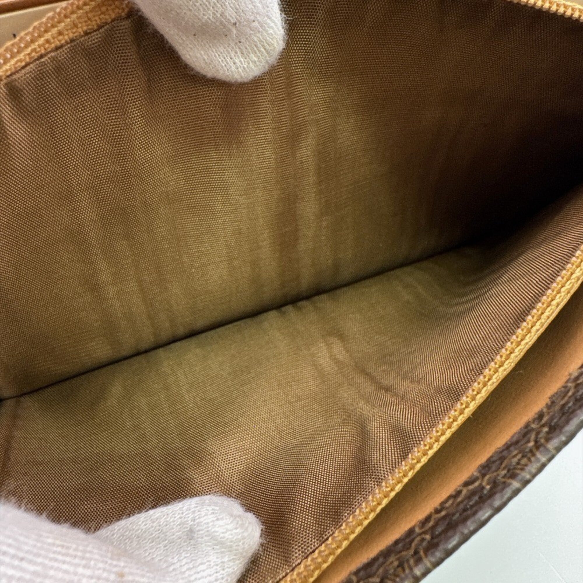 Celine Macadam Brown Pvc Long Wallet (Bi-Fold) (Pre-Owned)