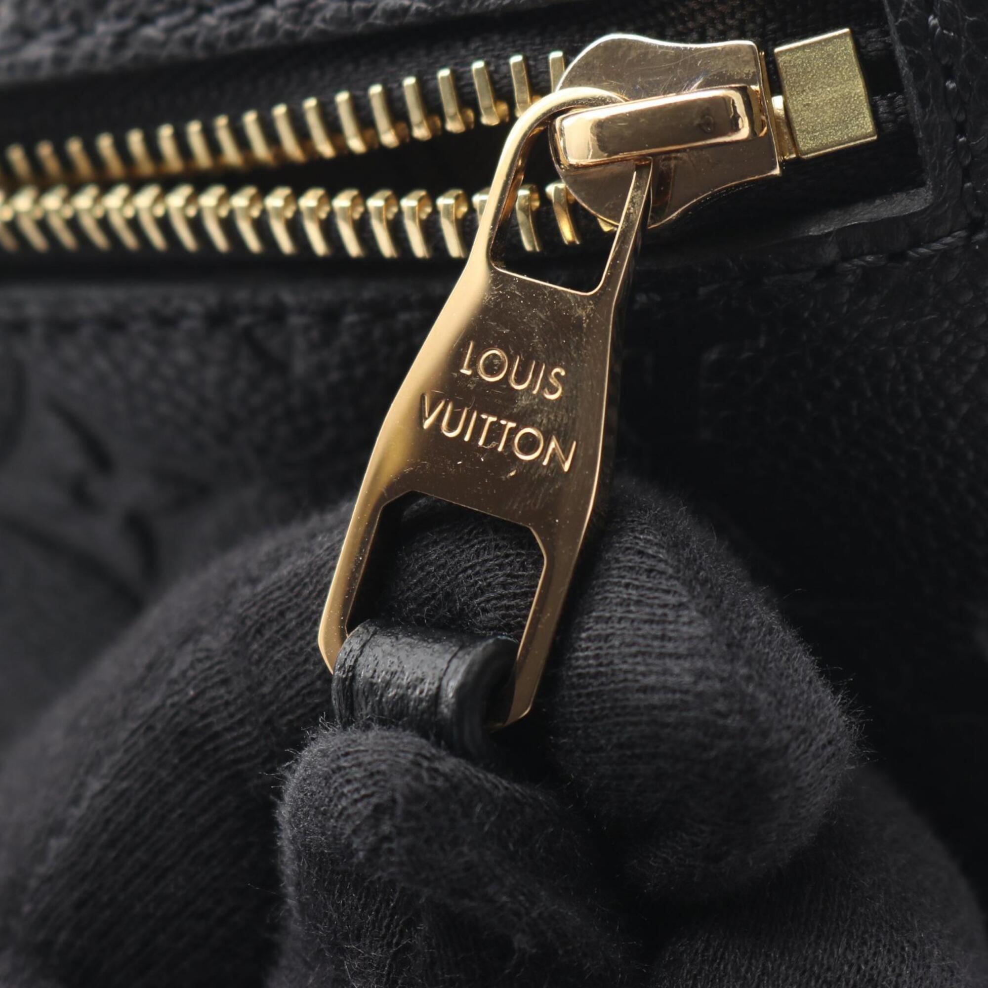 Louis Vuitton Black Monogram Empreinte Handbag Pochette (Pre-Owned)