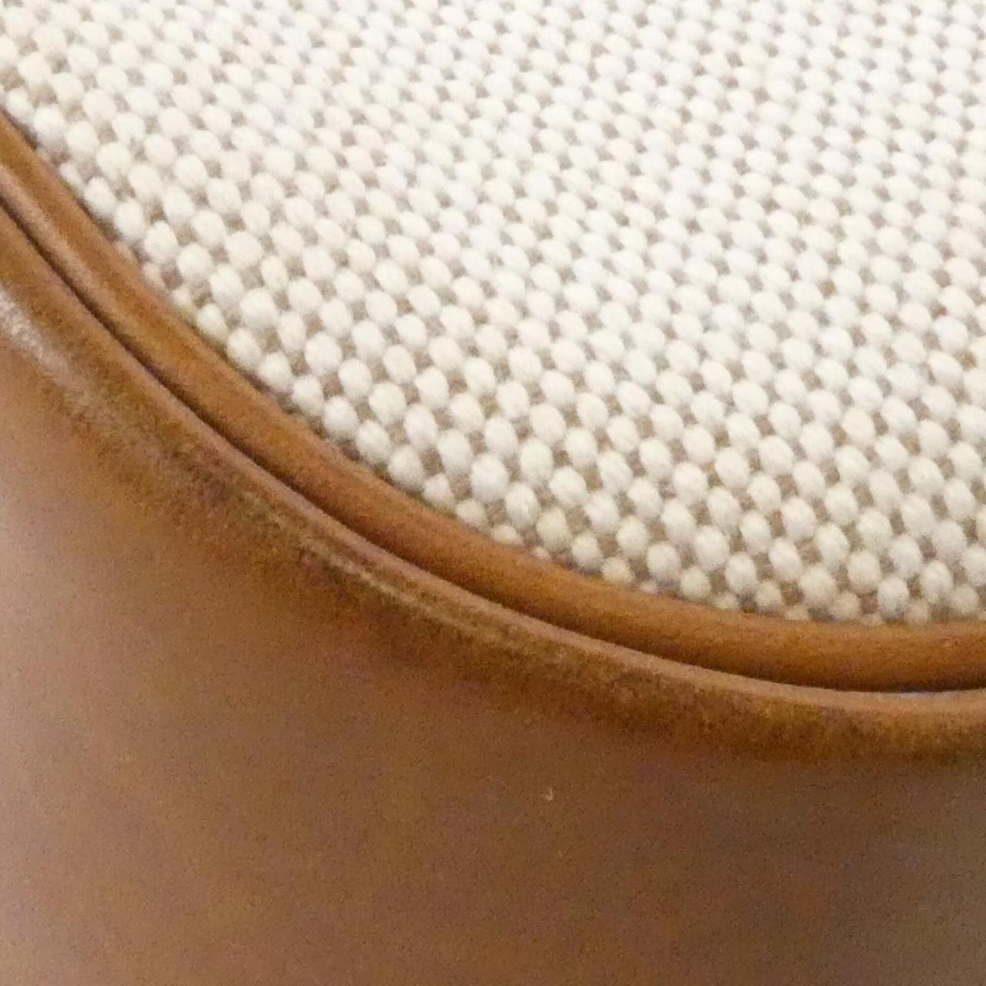 Hermes Fauve Toile H Barenia Leather Shoulder Bag (Pre-Owned)