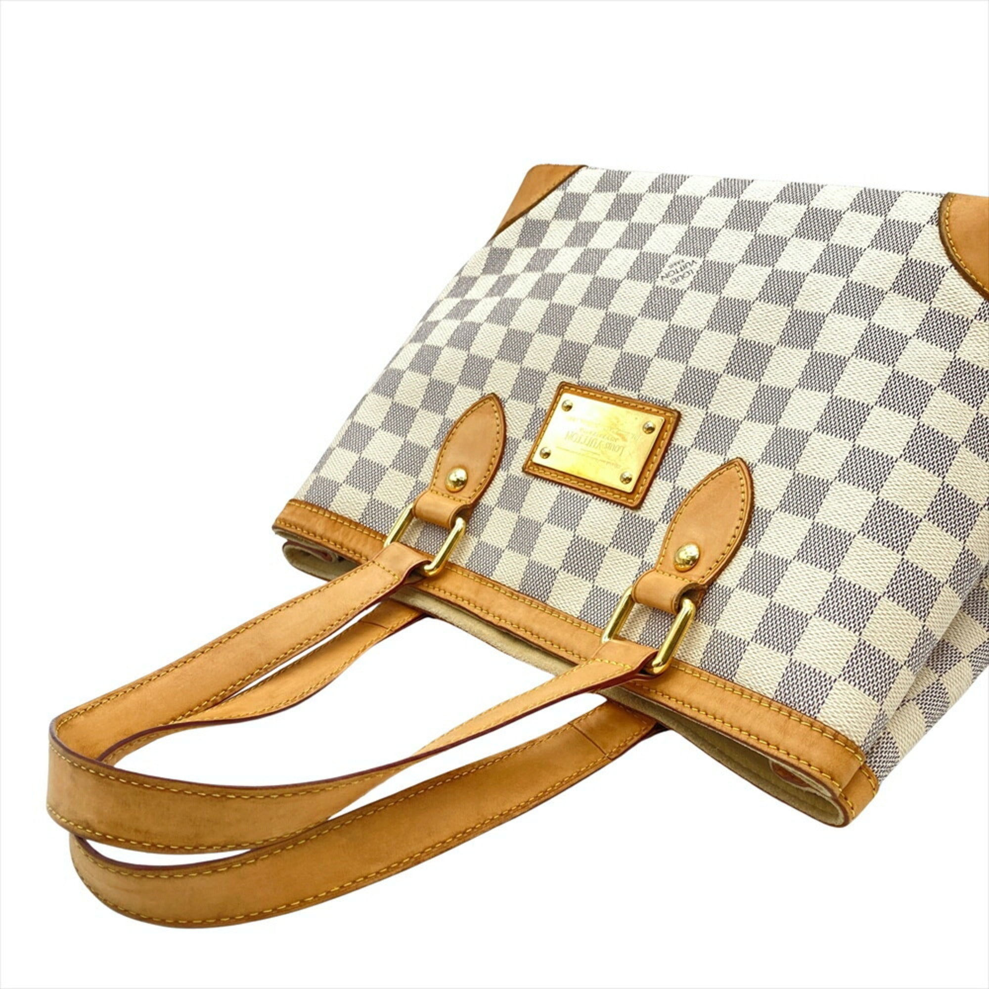 Louis Vuitton Damier Azur White Damier Azur Tote Bag (Pre-Owned)