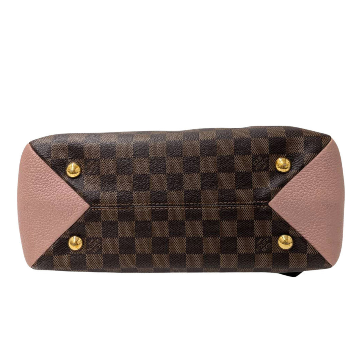 Louis Vuitton Brown Damier Canvas Magnolia Pink Damier Canvas Handbag Shoulder Bag (Pre-Owned)