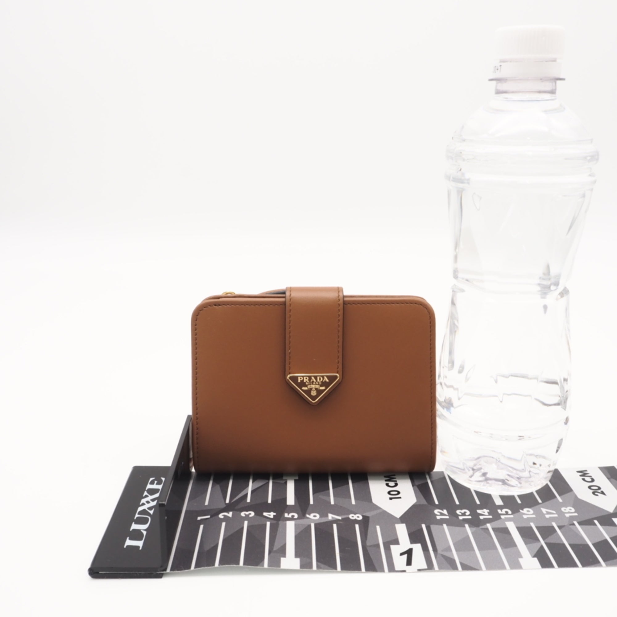 Prada Brown Saffiano Wallet (Bi-Fold) (Pre-Owned)