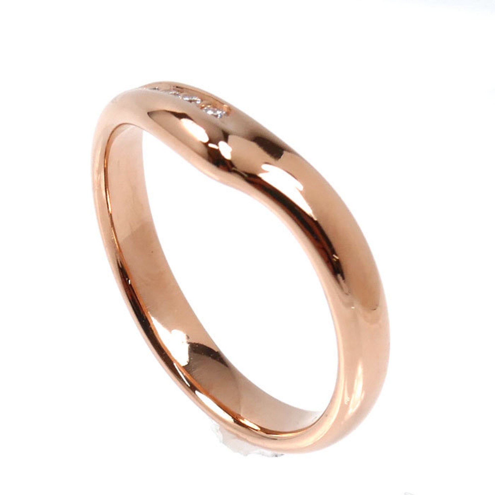 Tiffany Pink Gold (18K) Band Ring (Pre-Owned)