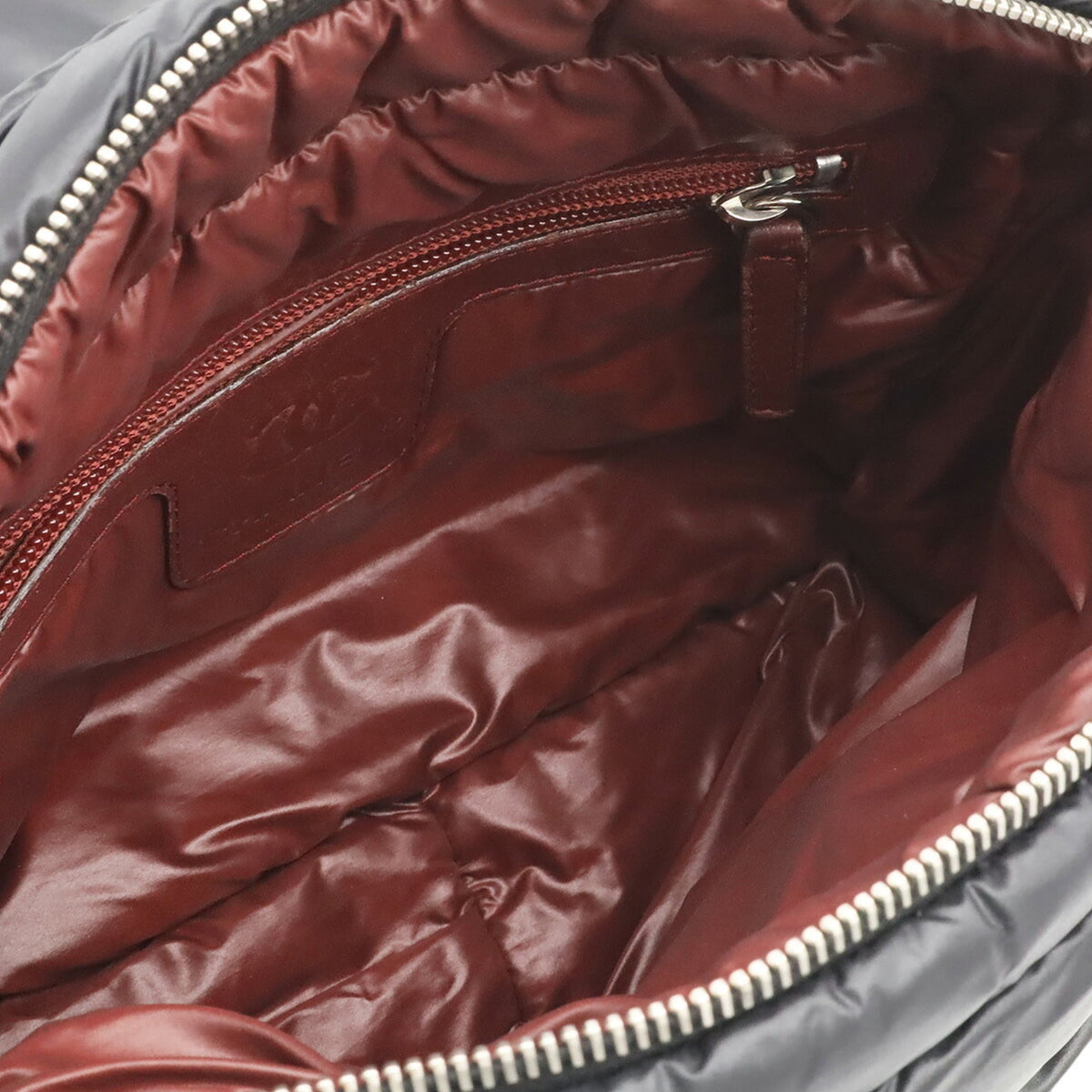 Chanel Black Nylon Shoulder Bag (Pre-Owned)