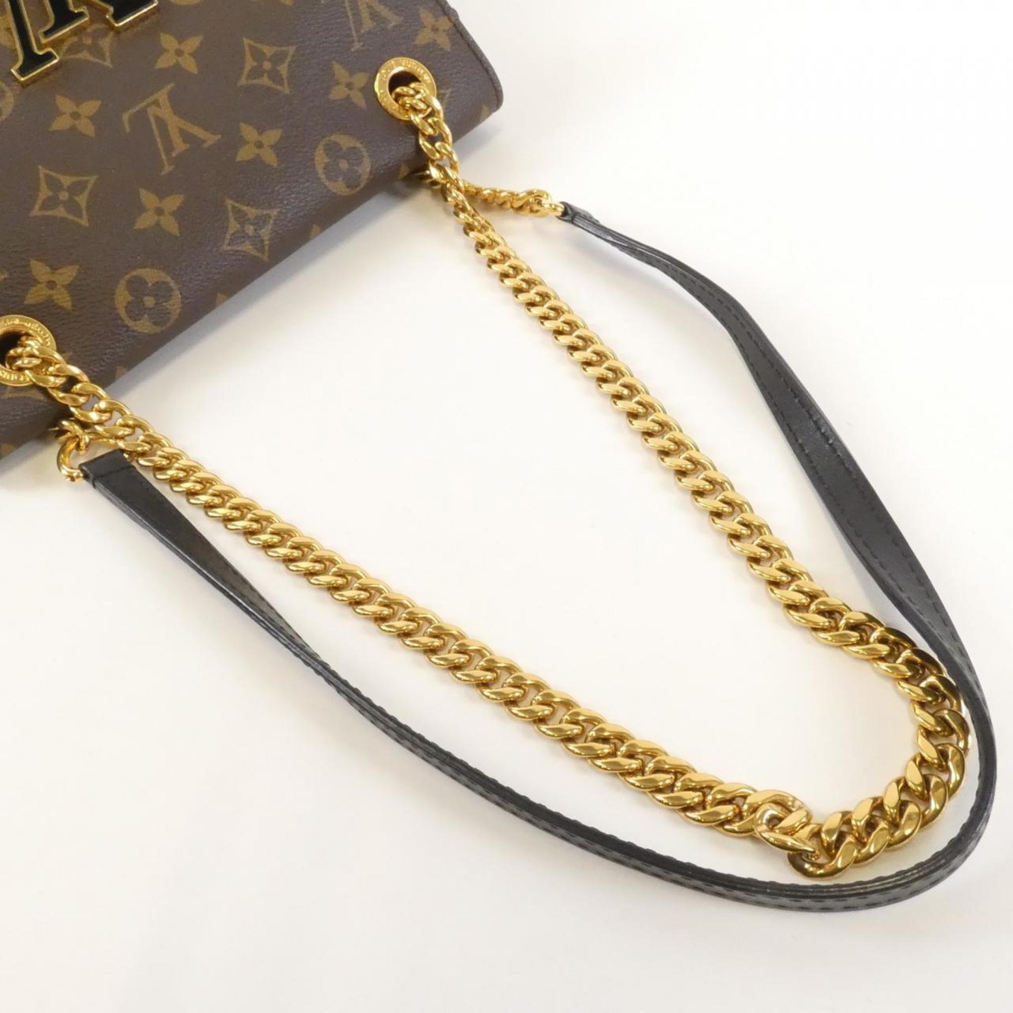 Louis Vuitton Brown Coated Canvas Shoulder Bag (Pre-Owned)